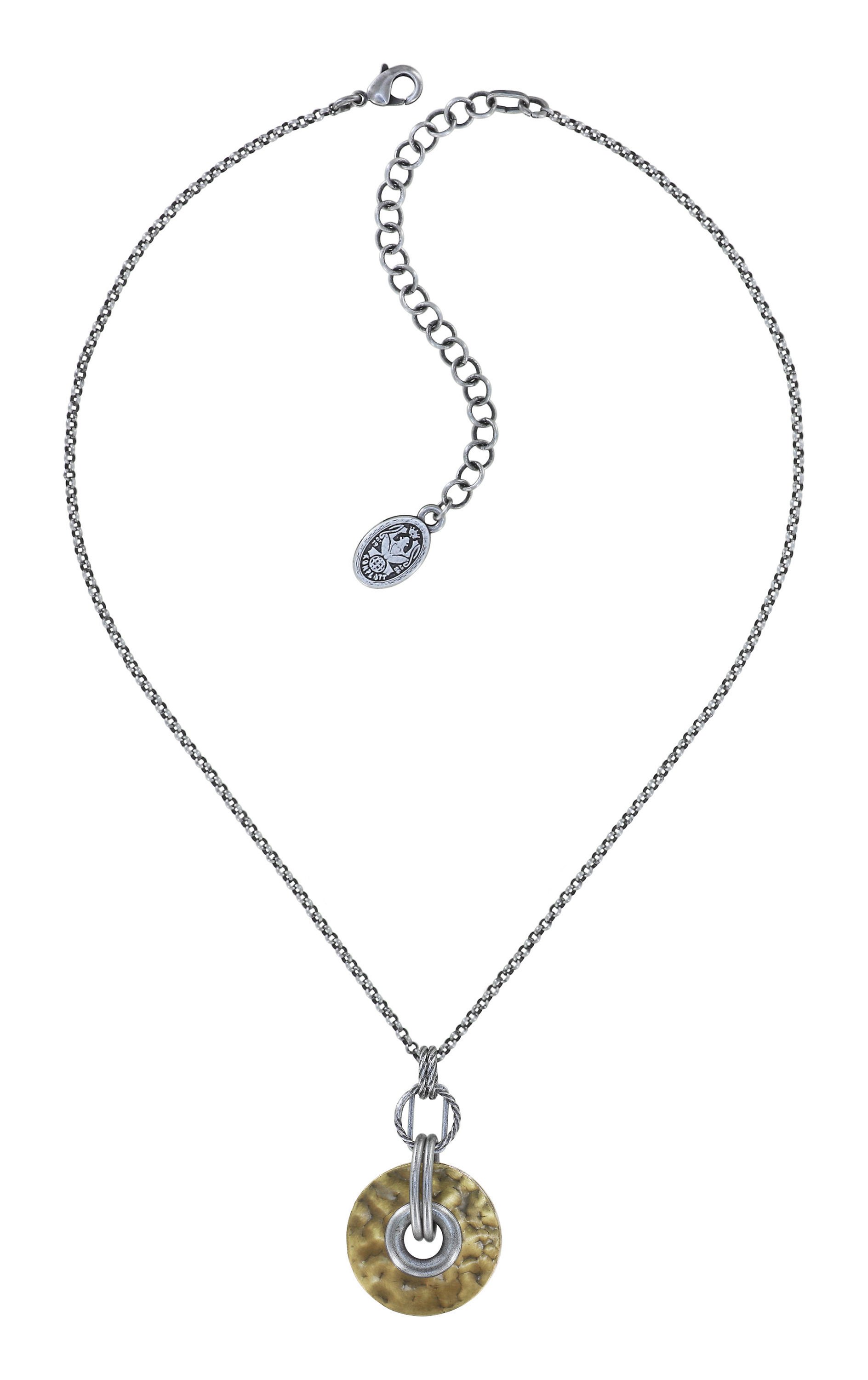 image pour Collier pendant Elements in Concert Argent / Cuivre / Laiton  size M