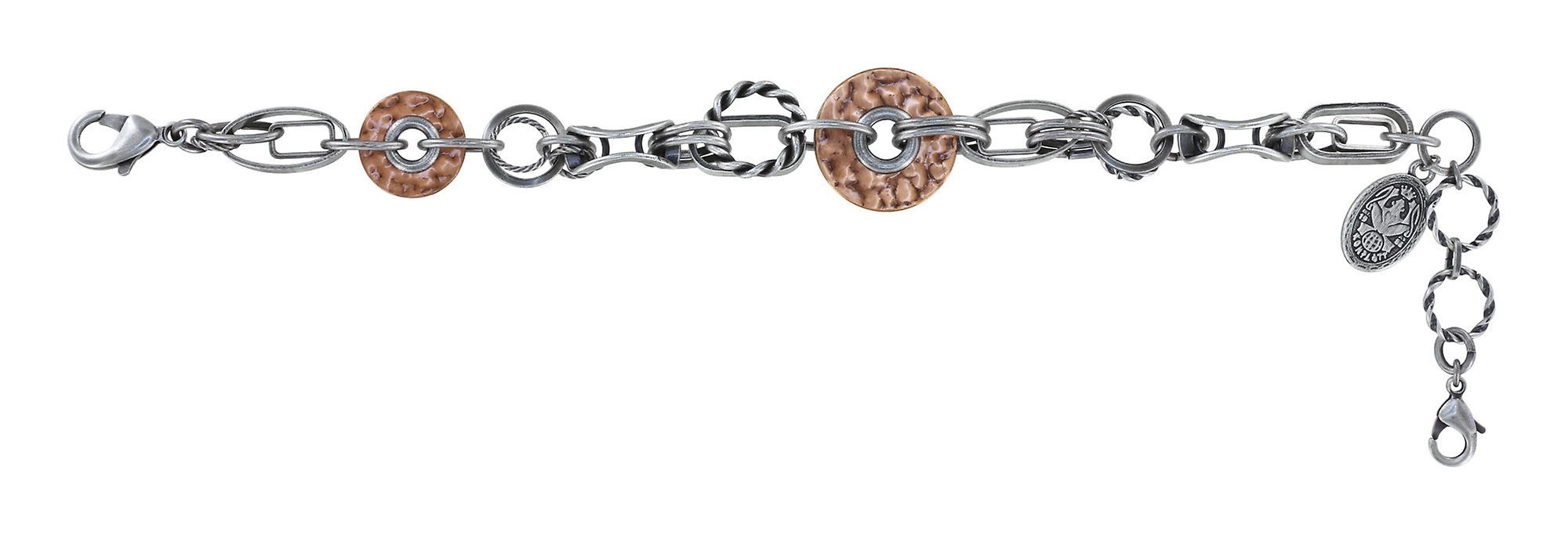 image for Anklet Elements in Concert Silver / Copper / Brass  size M,S