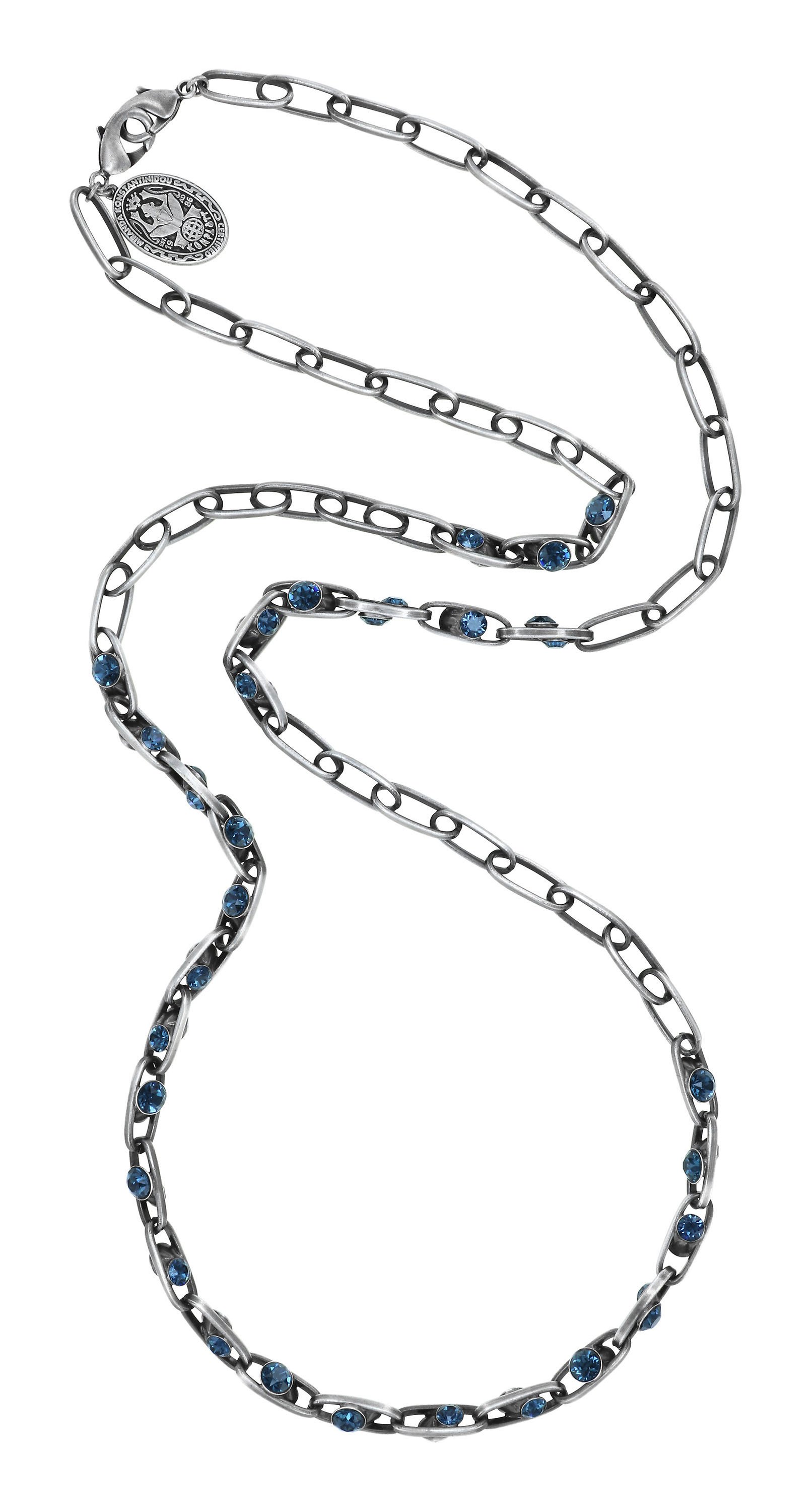 image for Necklace (Long) Glam Rock Blue  