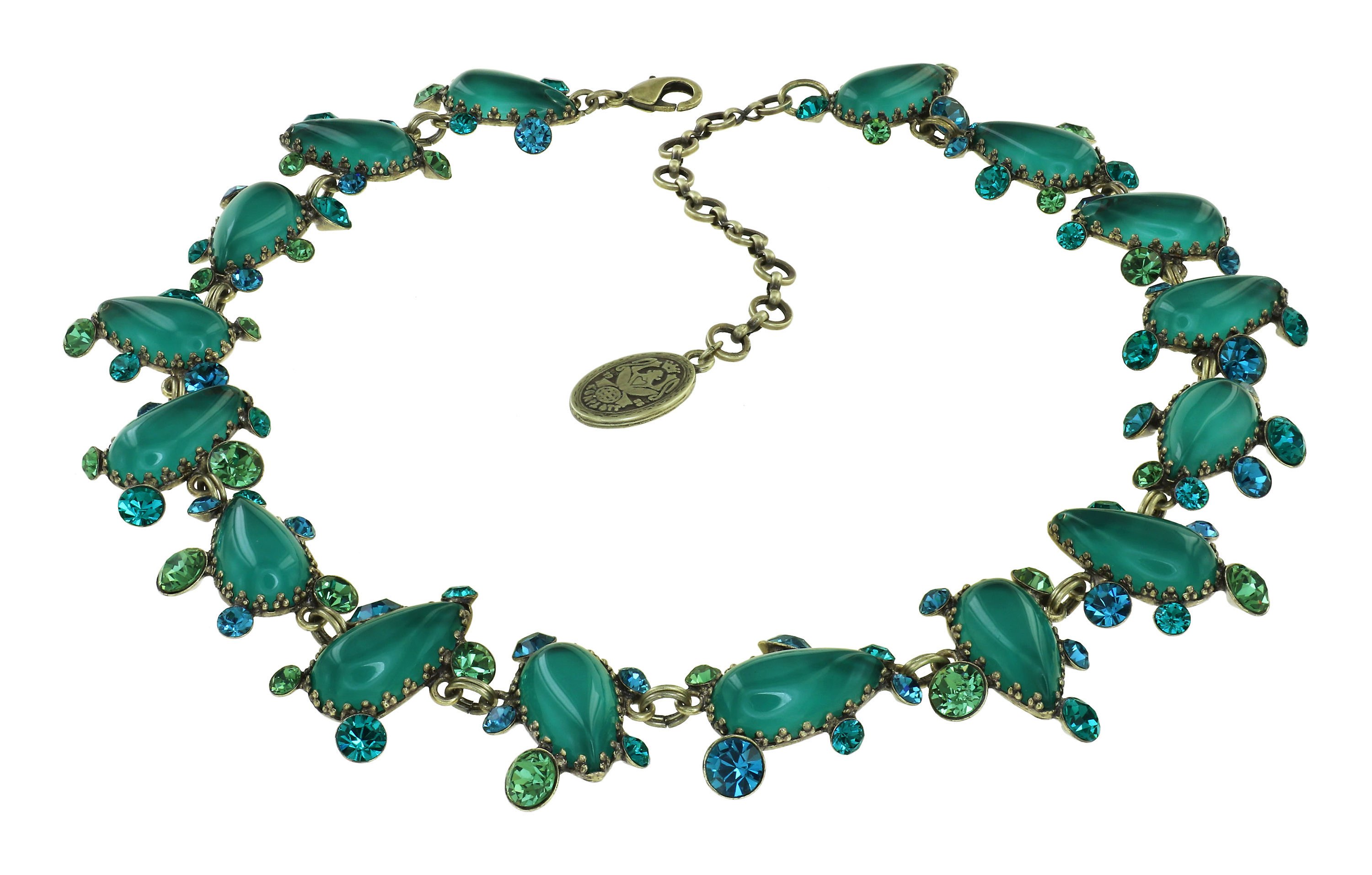image for Necklace collier Gorgeous Green  