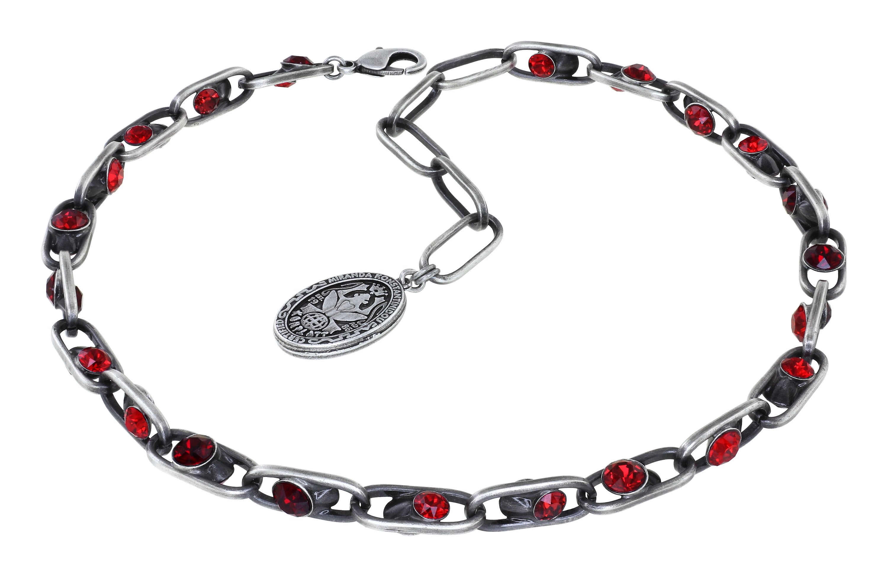 image pour Collier Glam Rock Rouge  