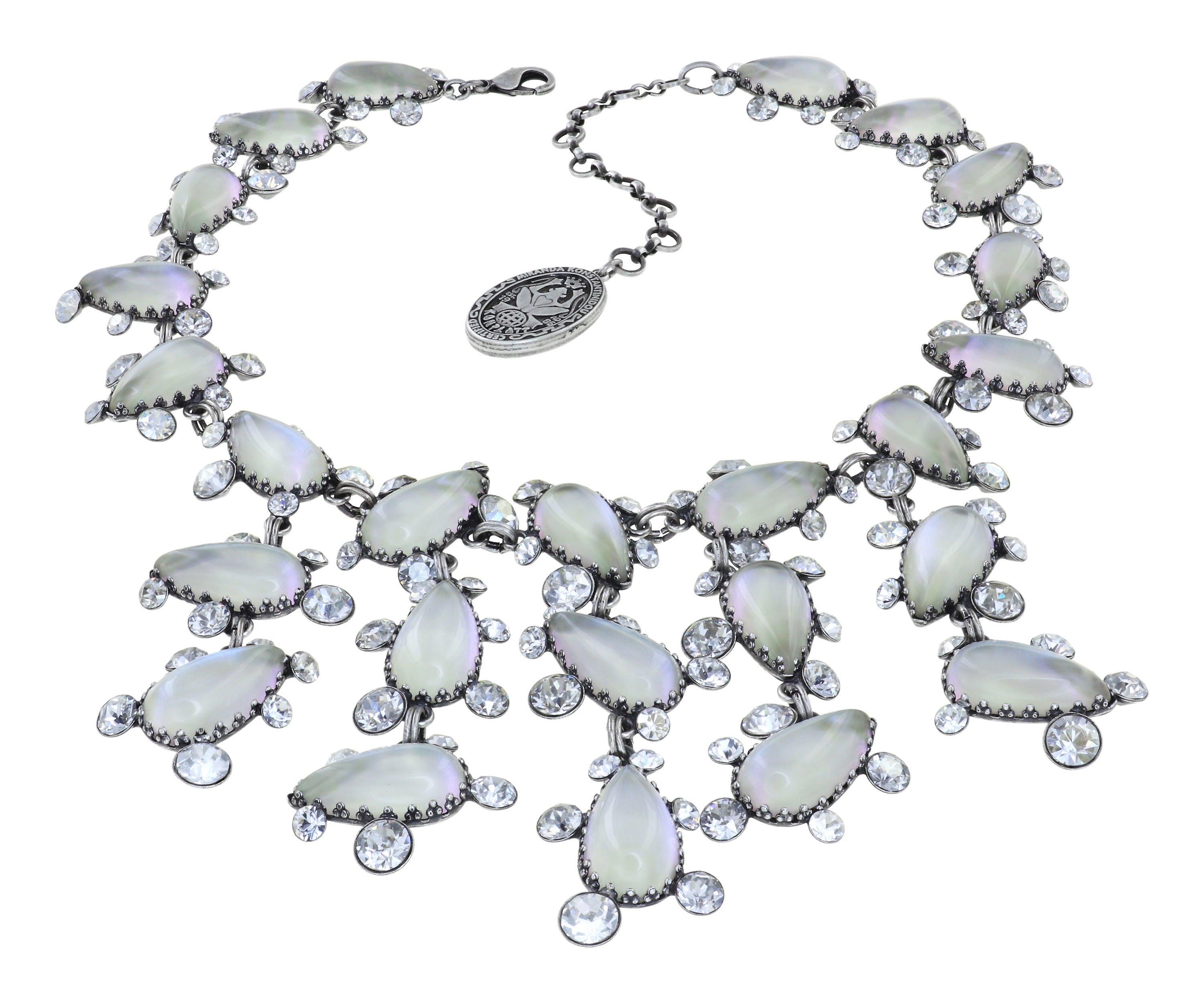image for Necklace collier Gorgeous White  