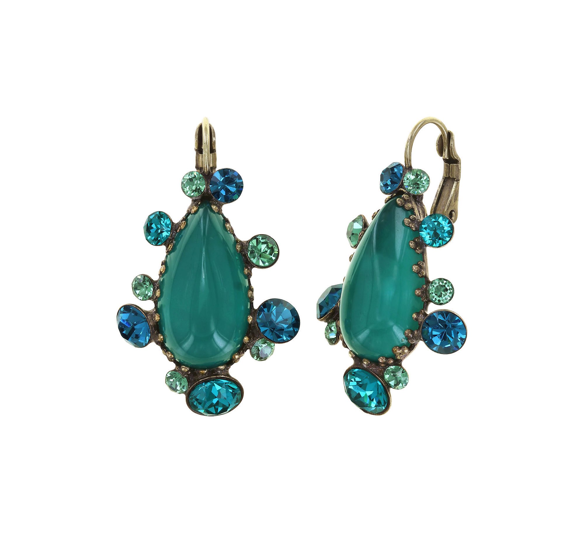 image pour Boucles d'oreilles Eurowire Gorgeous Vert  
