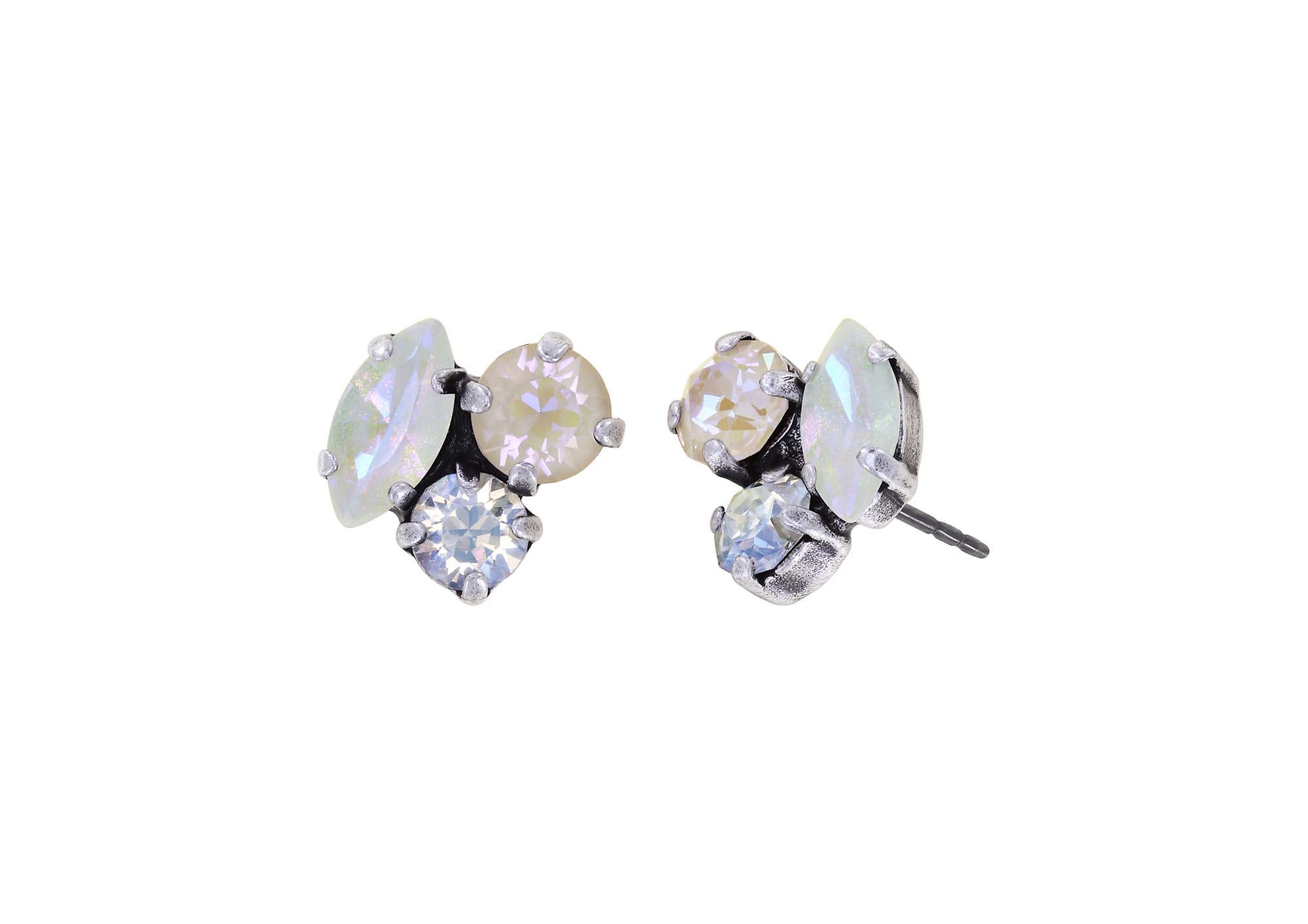 image for Earring Stud Ballroom White  