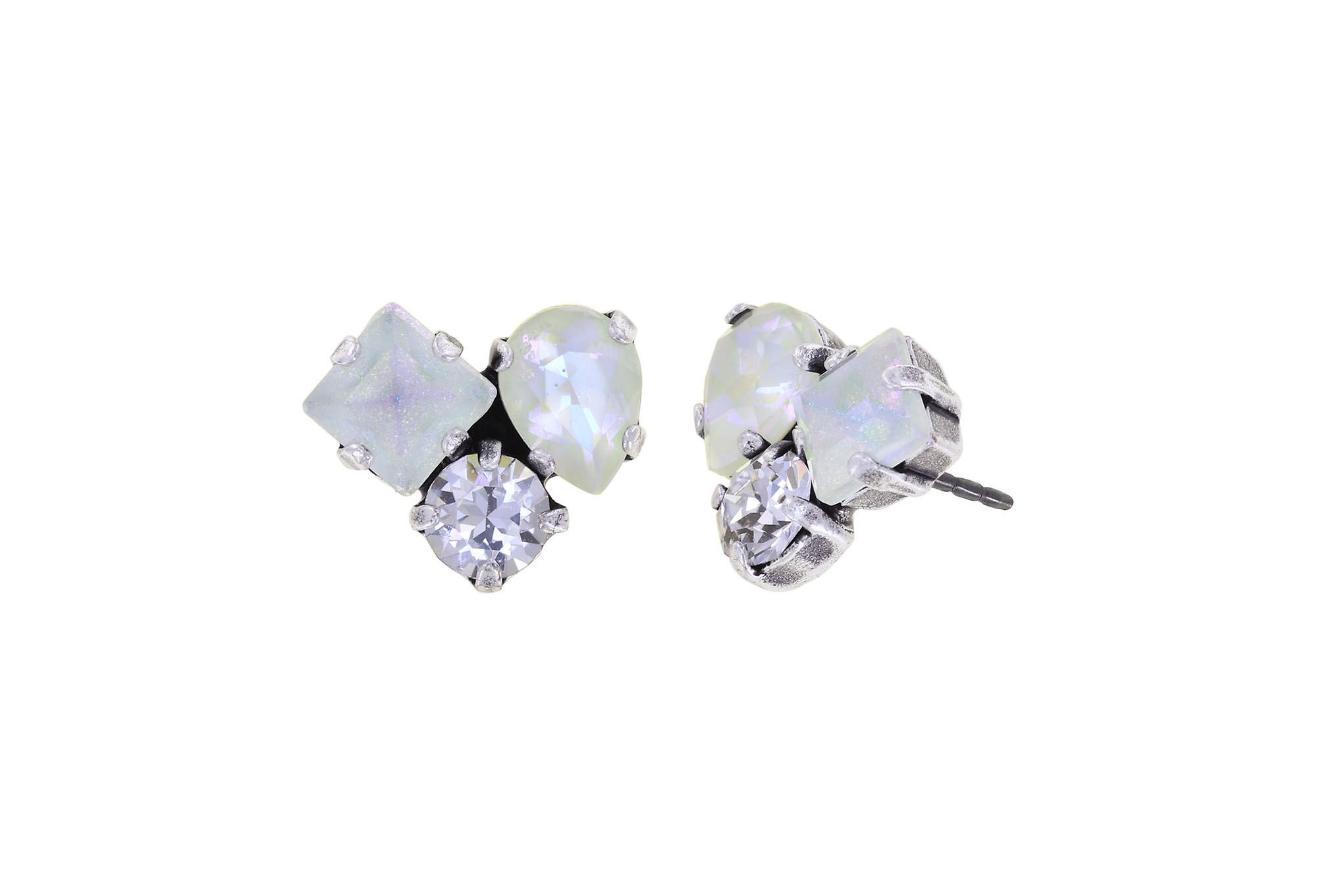 image for Earring Stud Ballroom White  