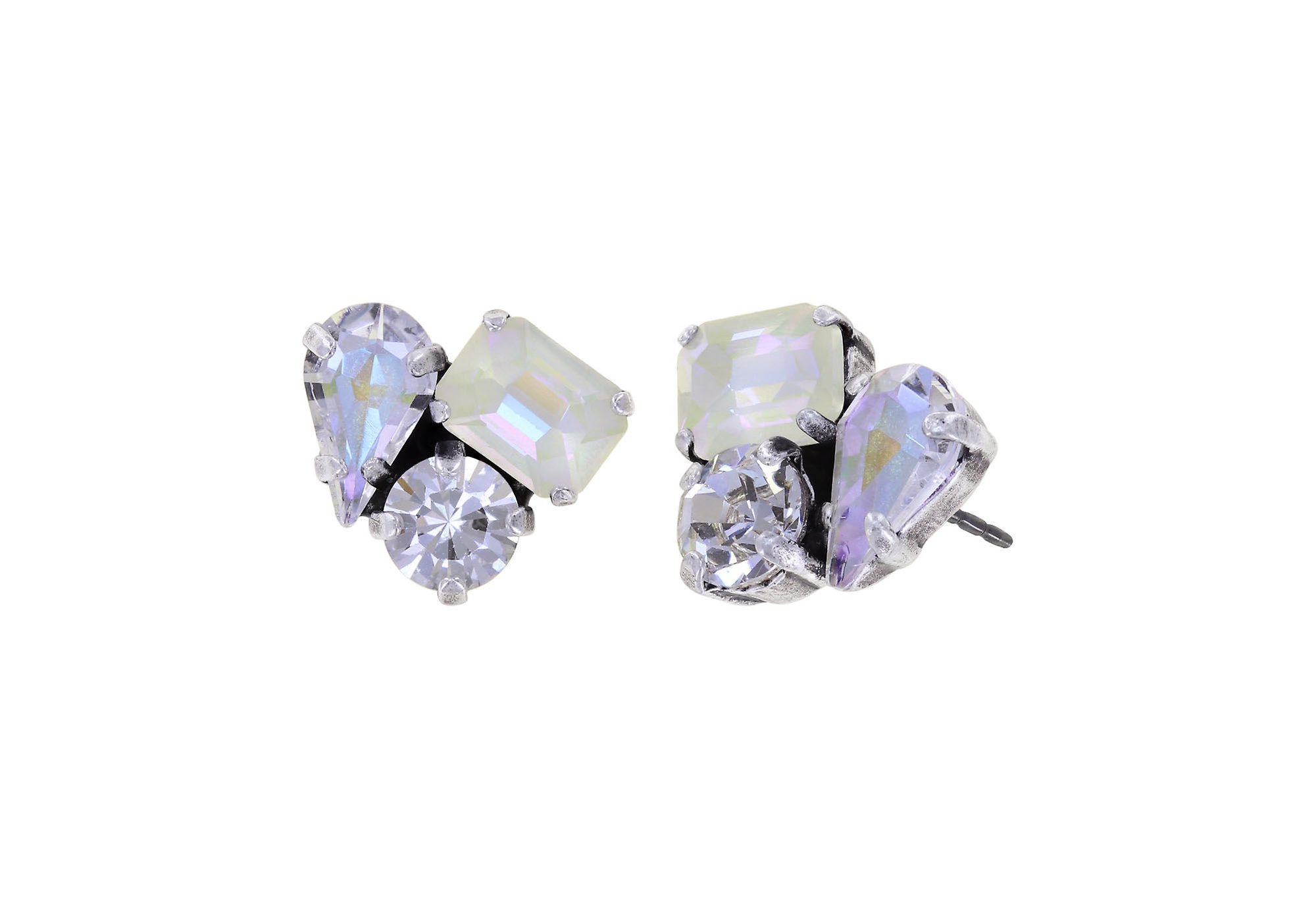 image for Earring Stud Ballroom White  