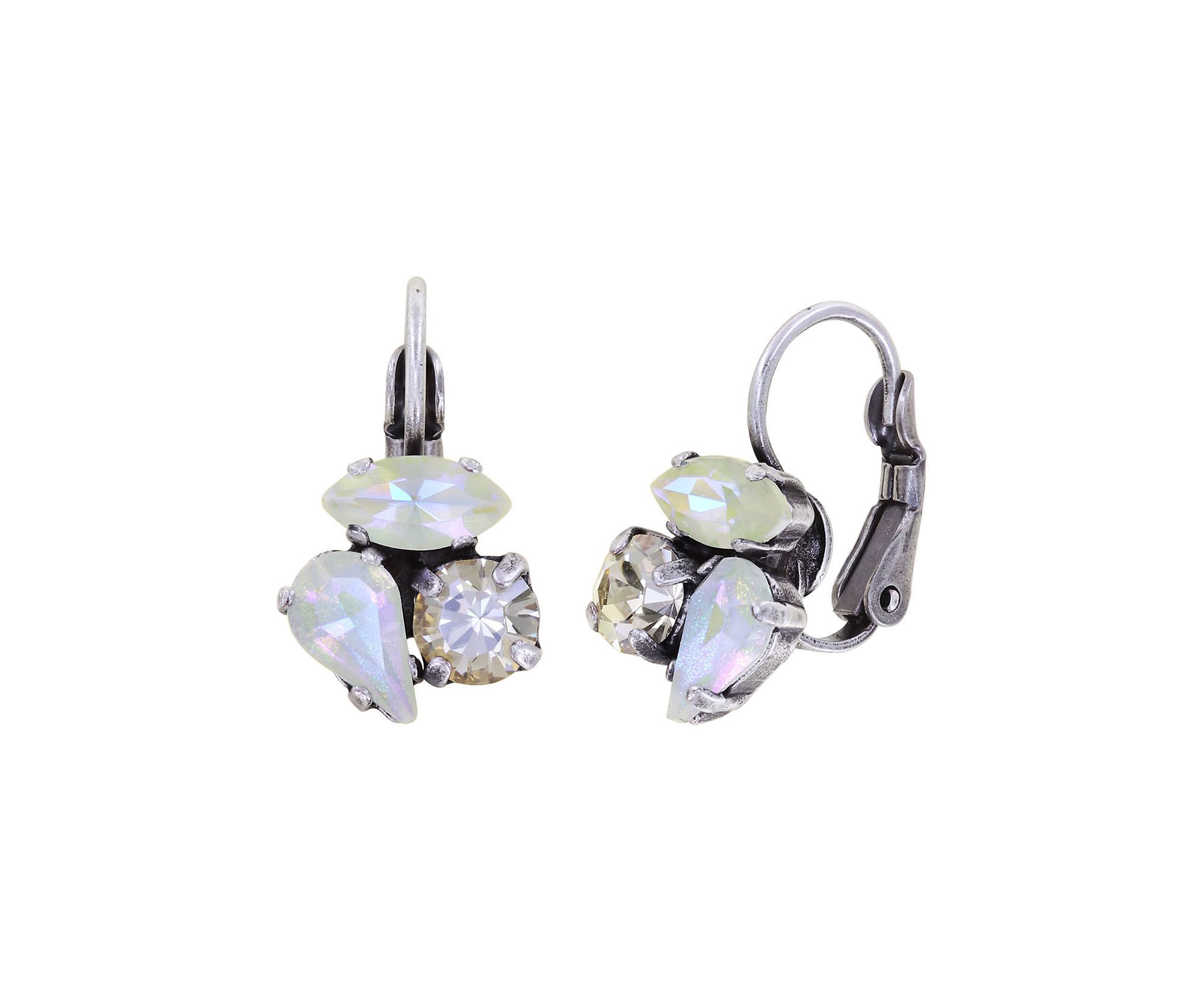 image for Earring Eurowire Ballroom White  