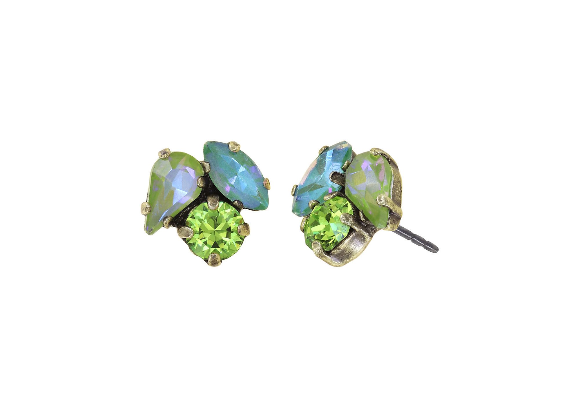 image for Earring Stud Ballroom Green  