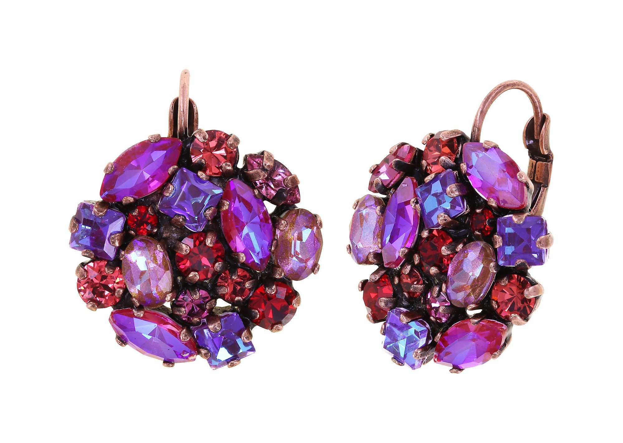 image for Earring Eurowire Ballroom Red / Pink  size S