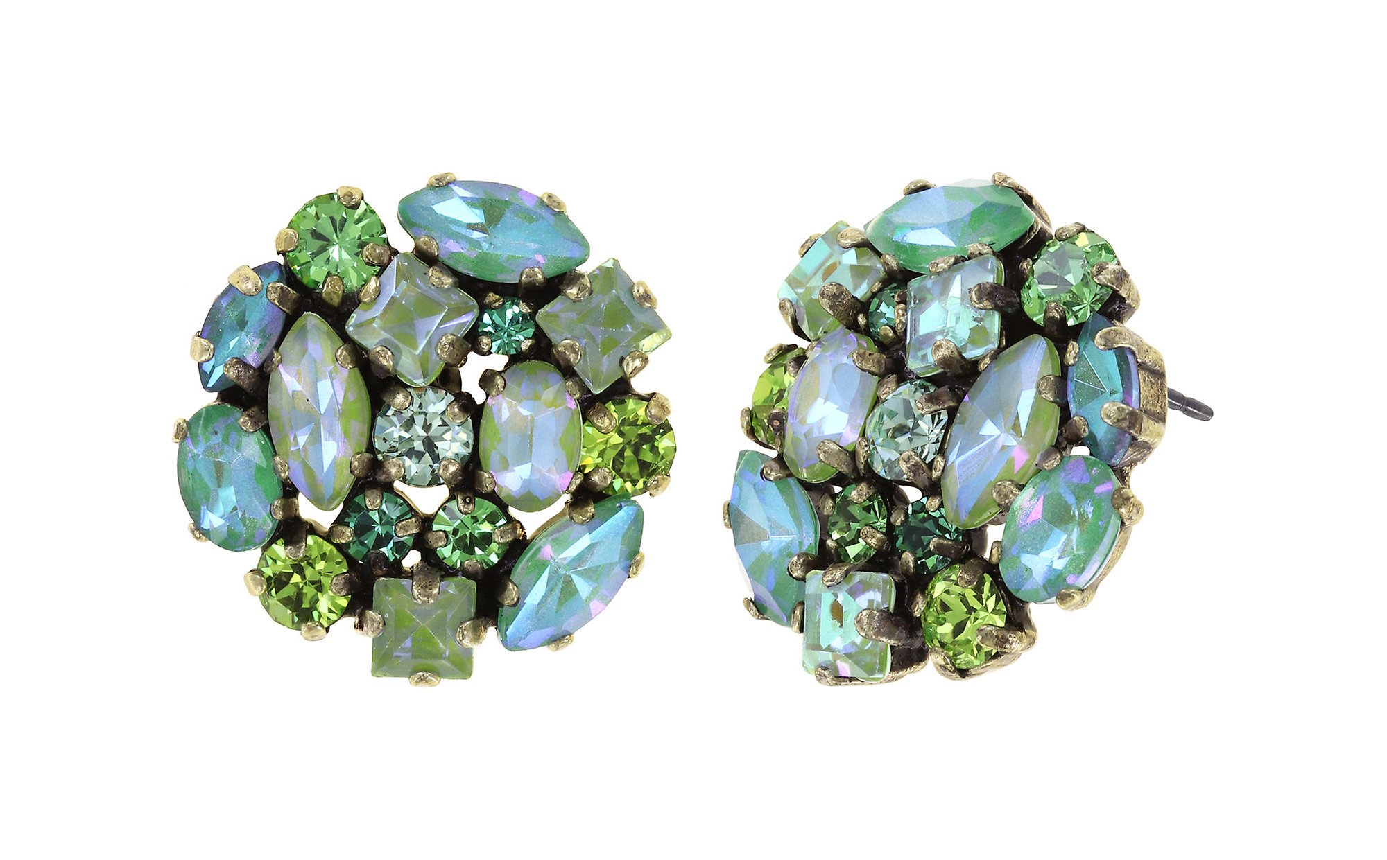 image pour Clou d'oreille Ballroom Vert  size S