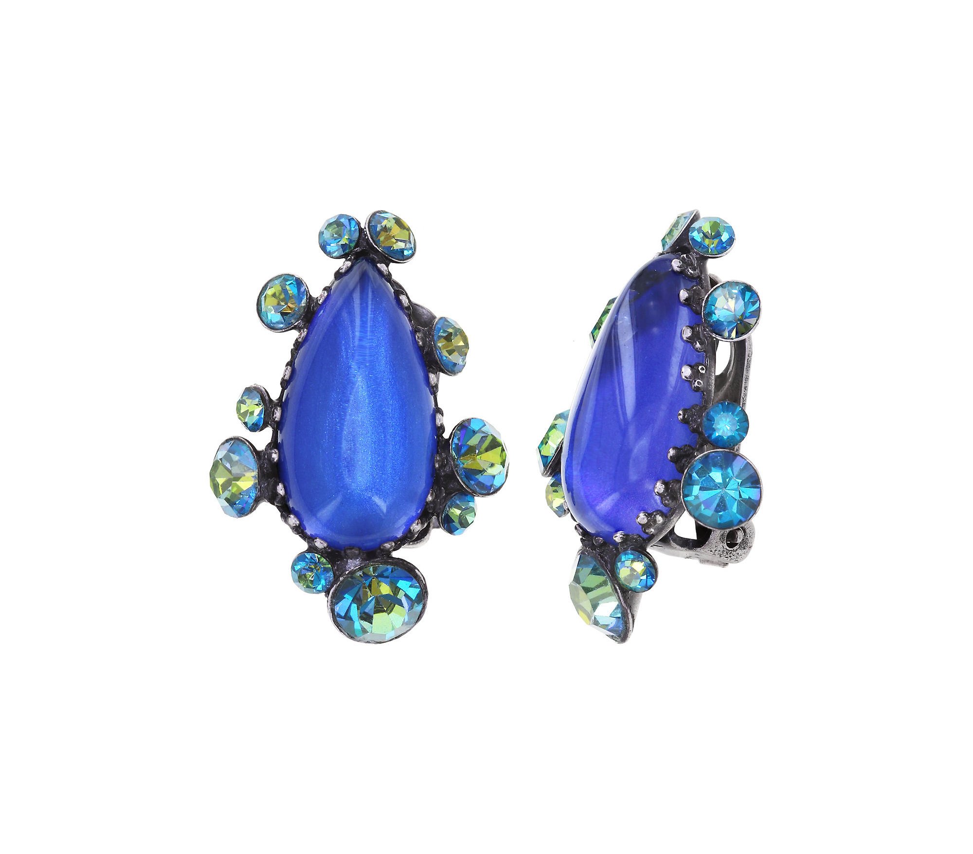 Bild für Ohrringe mit Clip Gorgeous Blau  