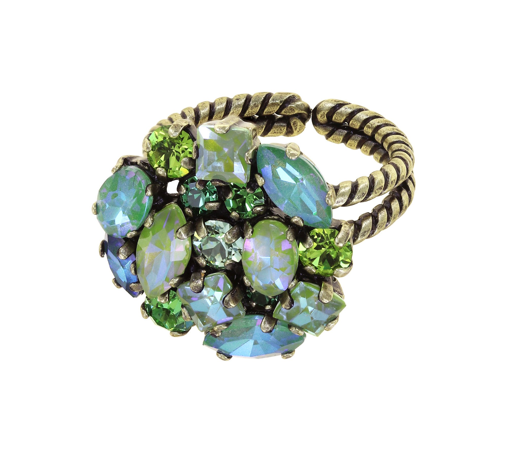 image pour Anneau Ballroom Vert  size S