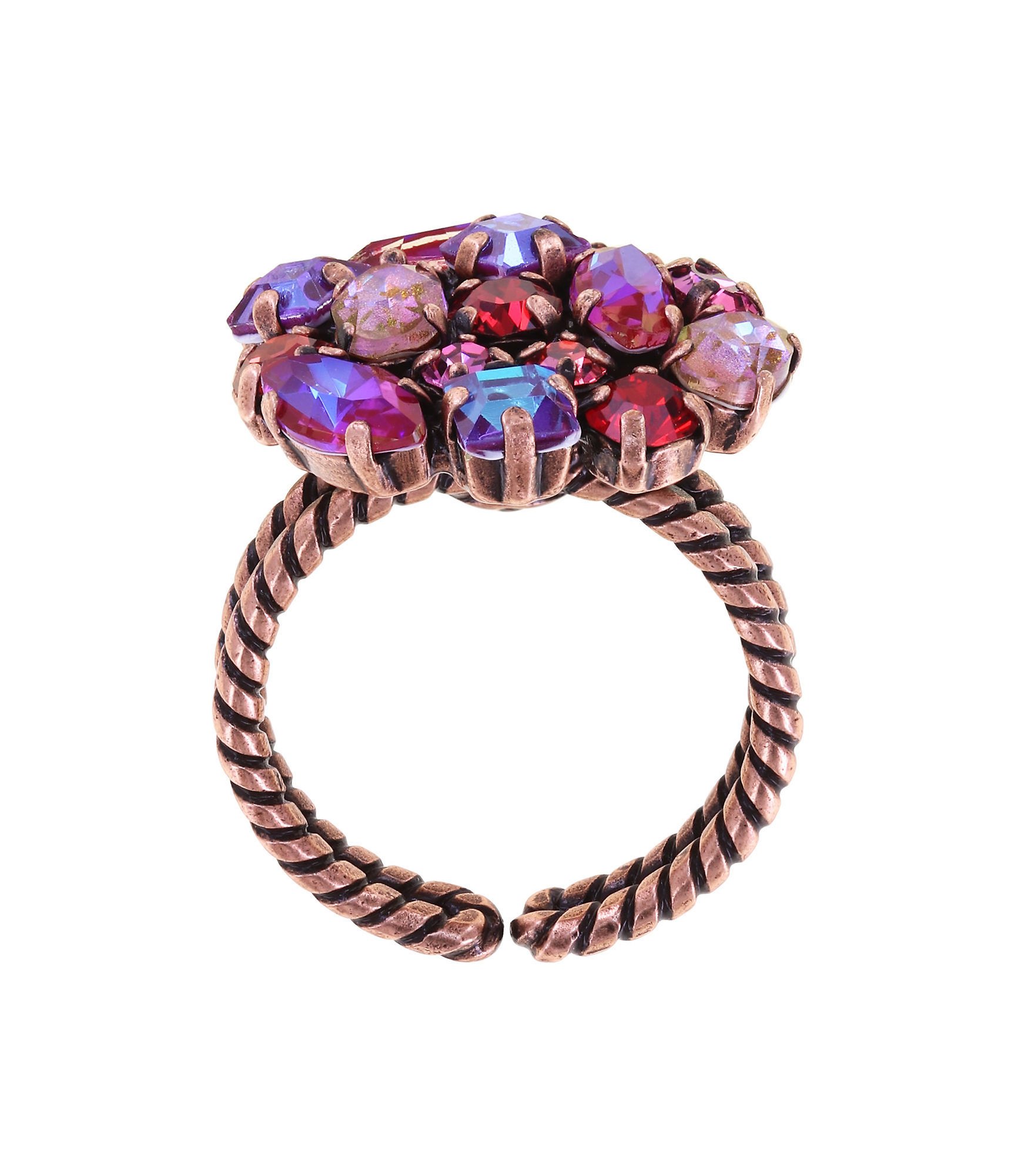 image pour Anneau Ballroom Rouge / Rose  size S