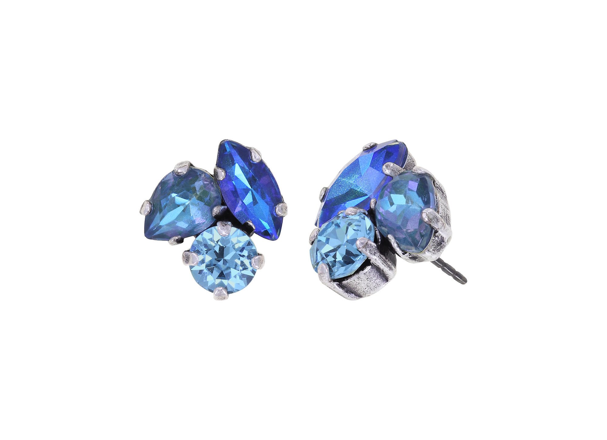 image for Earring Stud Ballroom Blue  