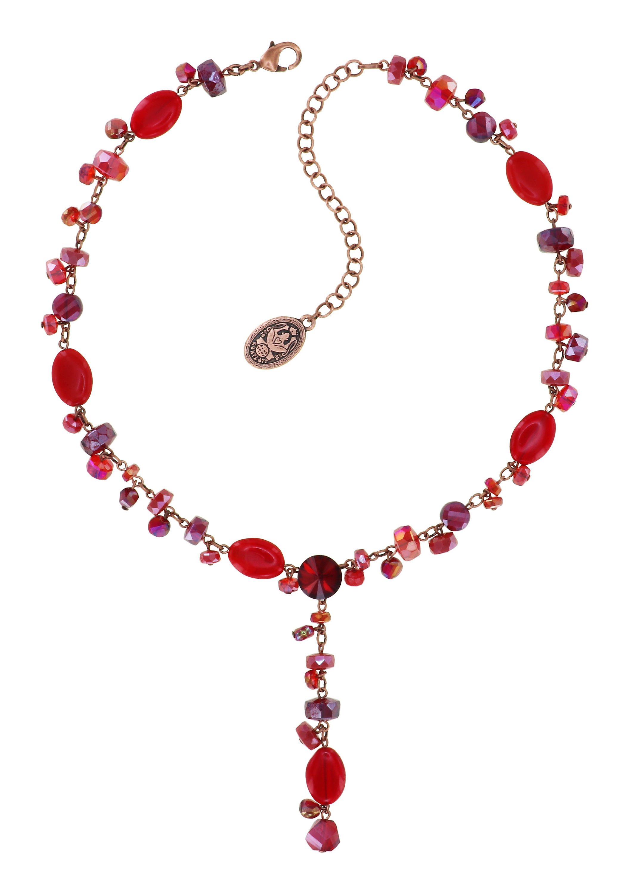 image for Necklace-Y Jelly Flow Red  