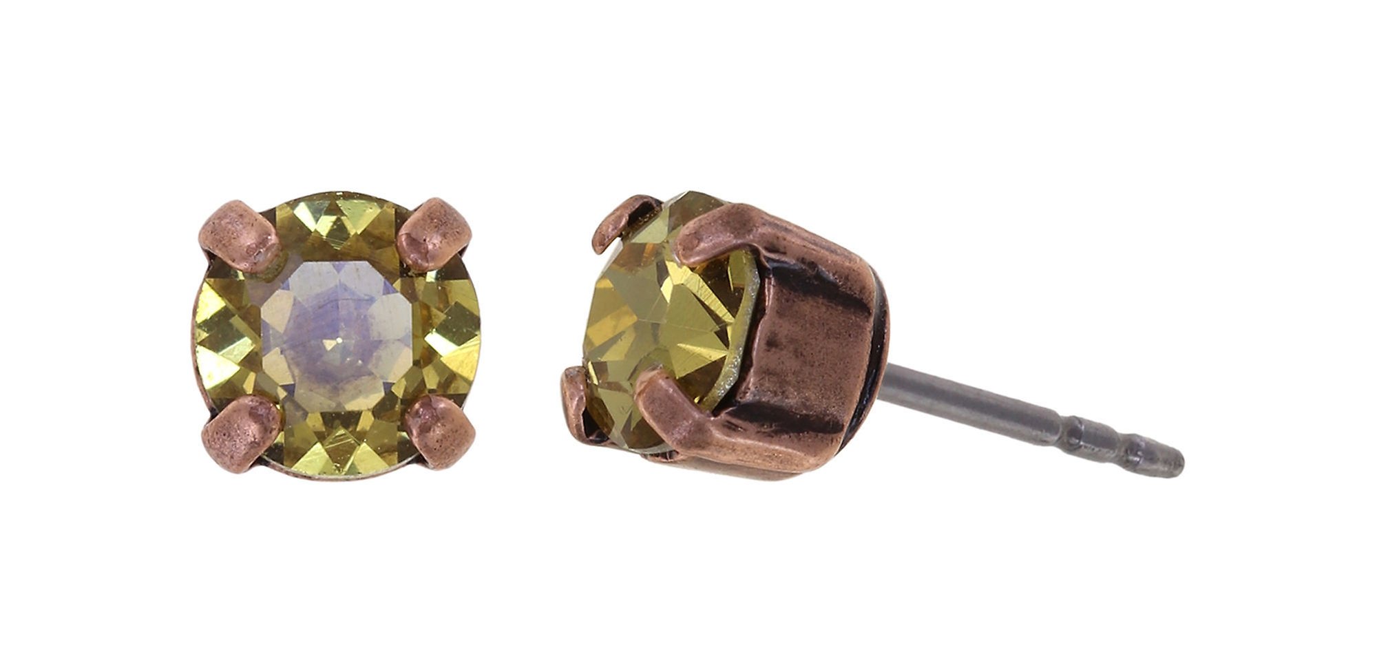 Bild für Ohrstecker Black Jack Gelb Hell-topaz SS 29