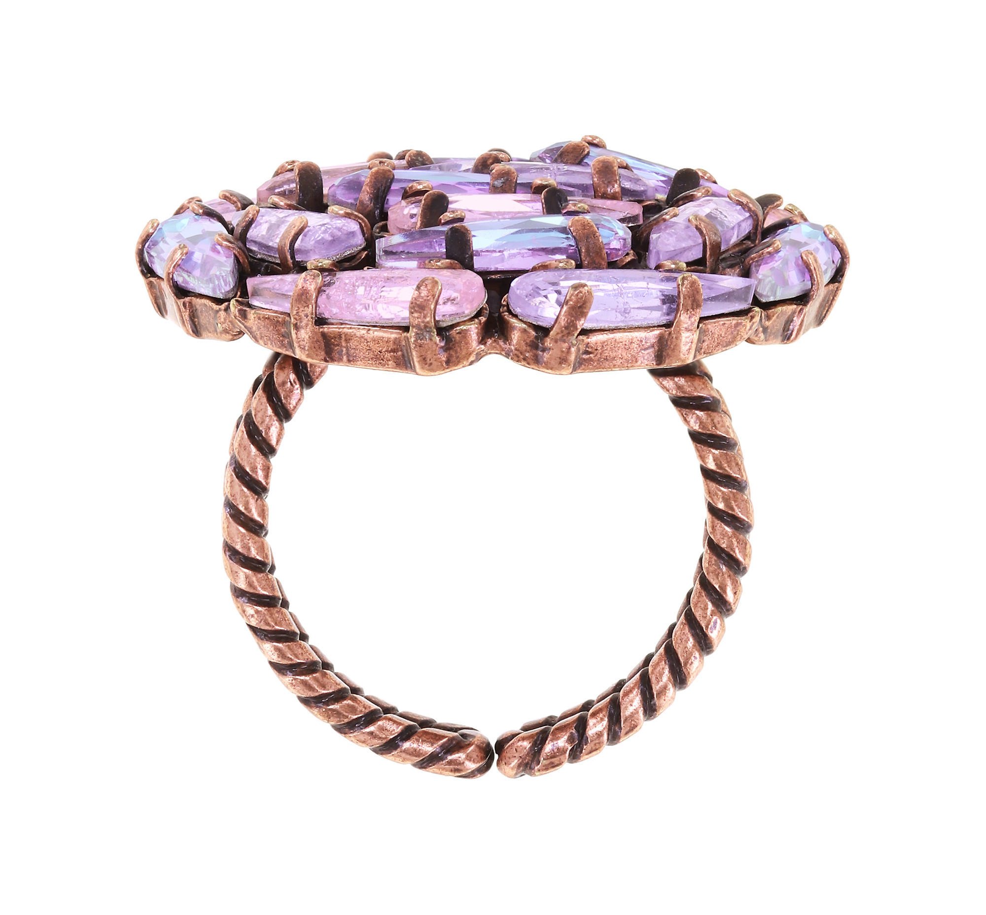 image for Ring Jumping Drops Beige / Lila  