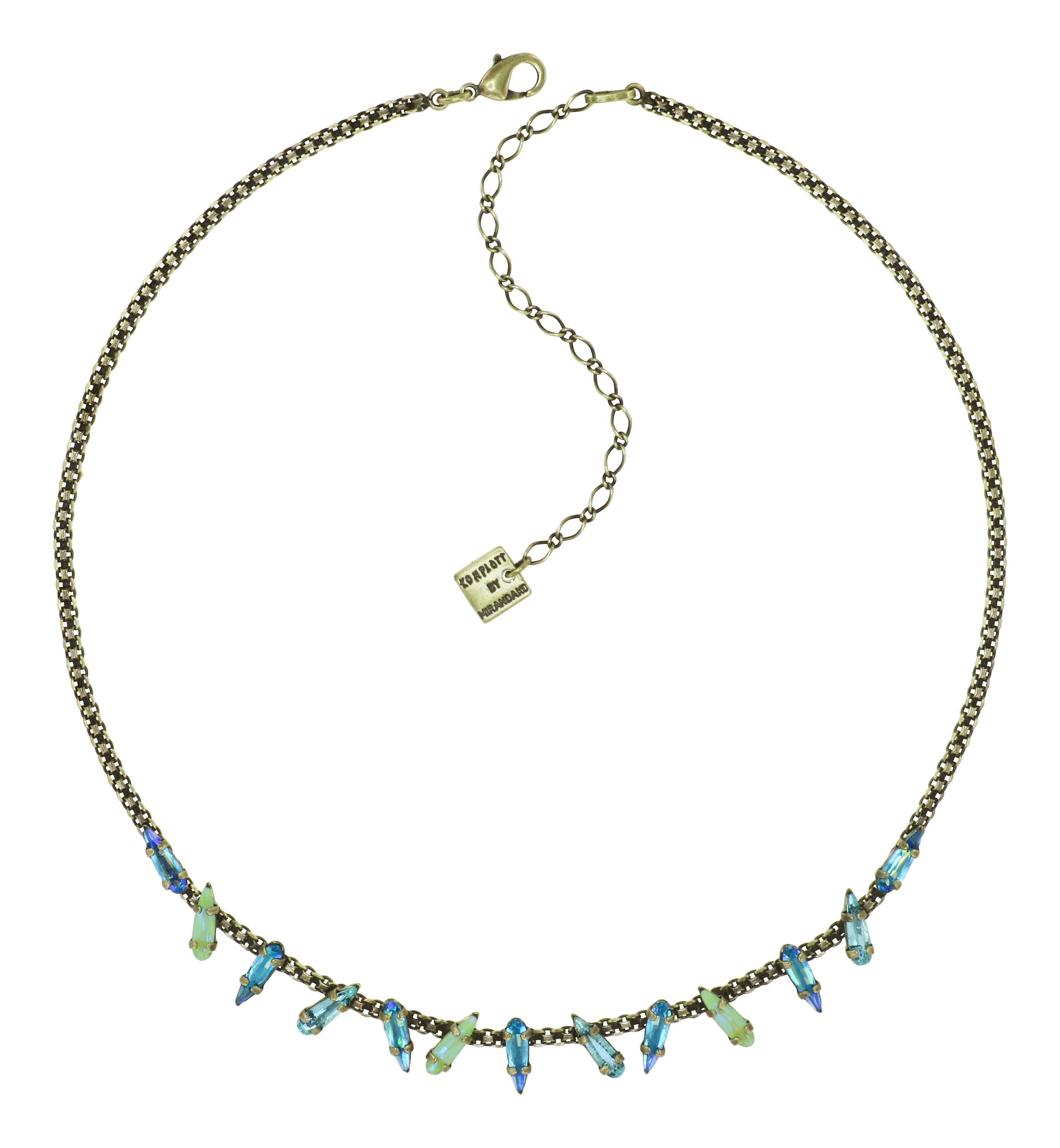 image for Necklace Jumping Drops Green  