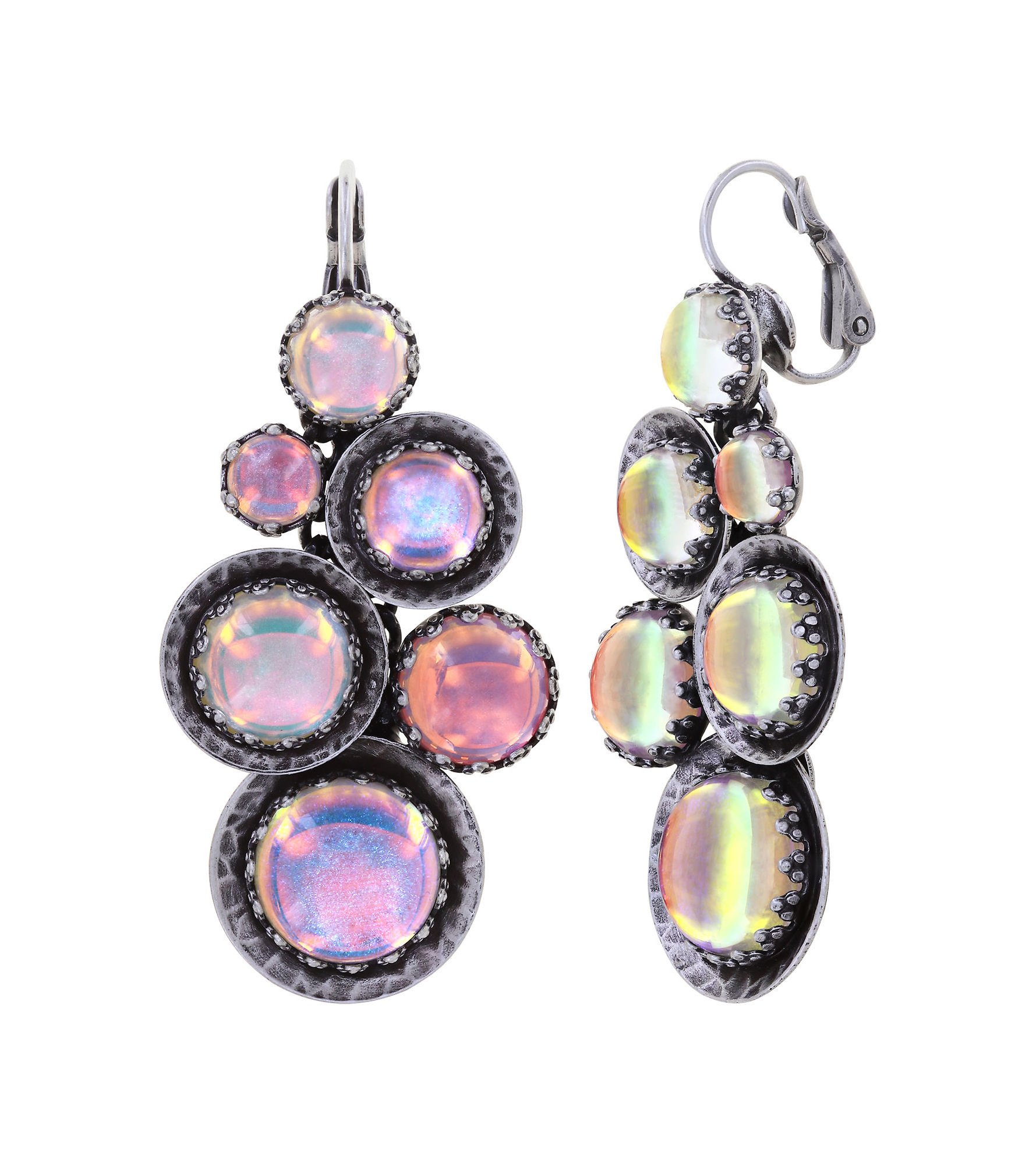 image for Earring Eurowire Honey Drops in Space Pastel Multi  