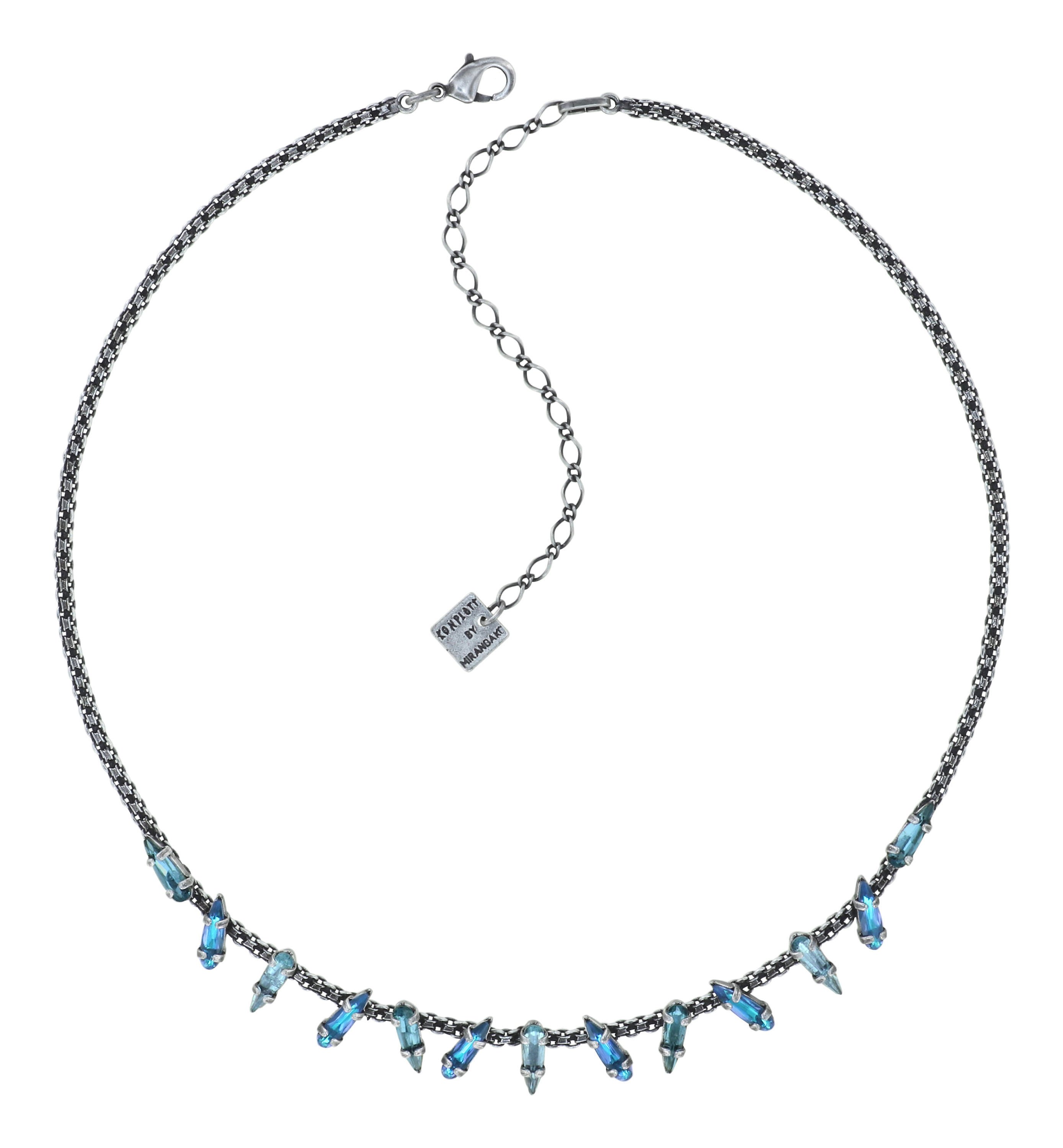 image pour Collier Jumping Drops Bleu  