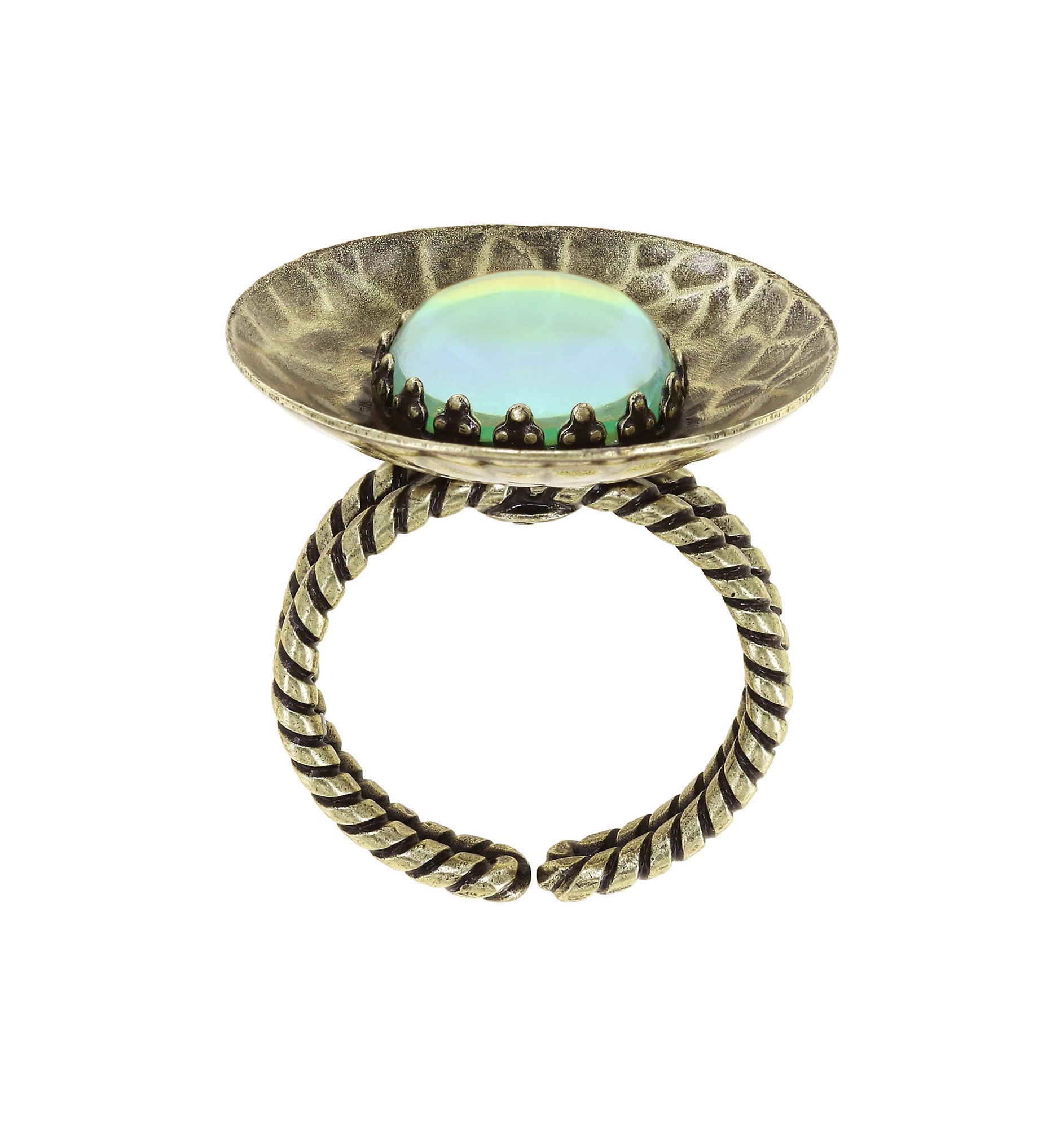 image for Ring Honey Drops in Space Multi  size L