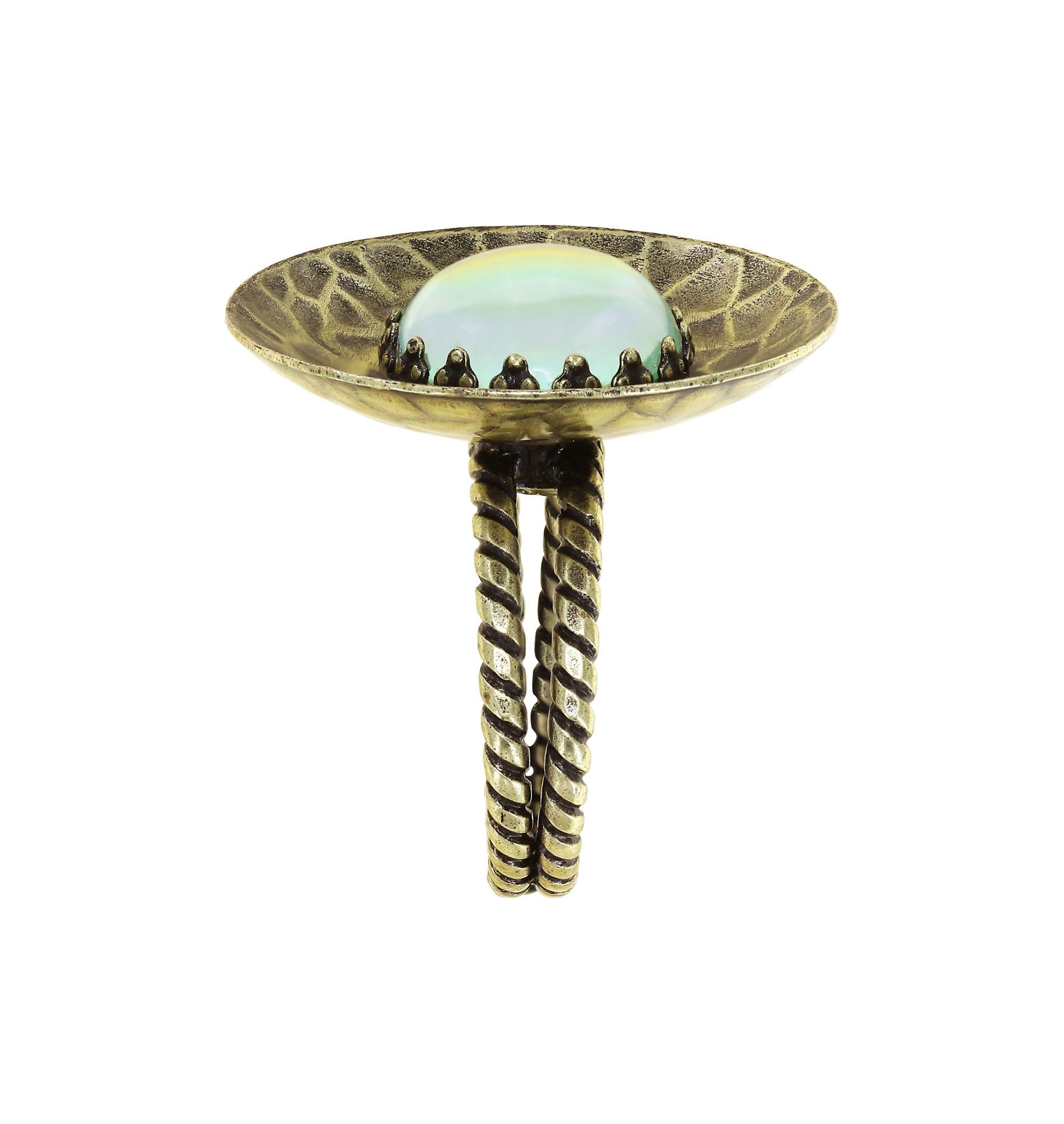 image for Ring Honey Drops in Space Multi  size L