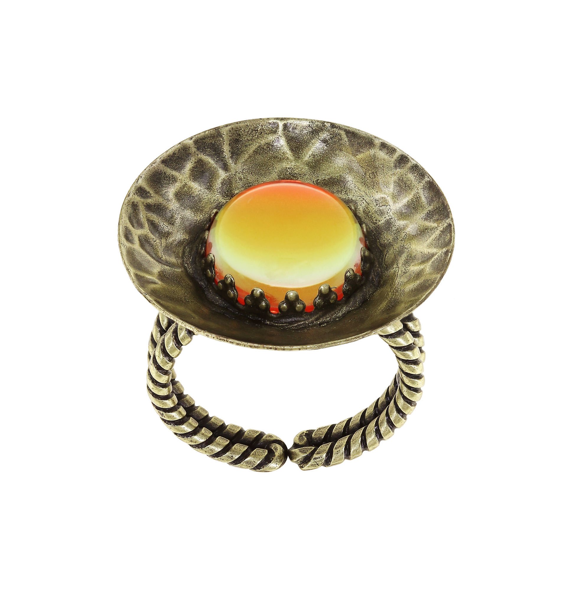 image pour Anneau Honey Drops in Space Multi  size L