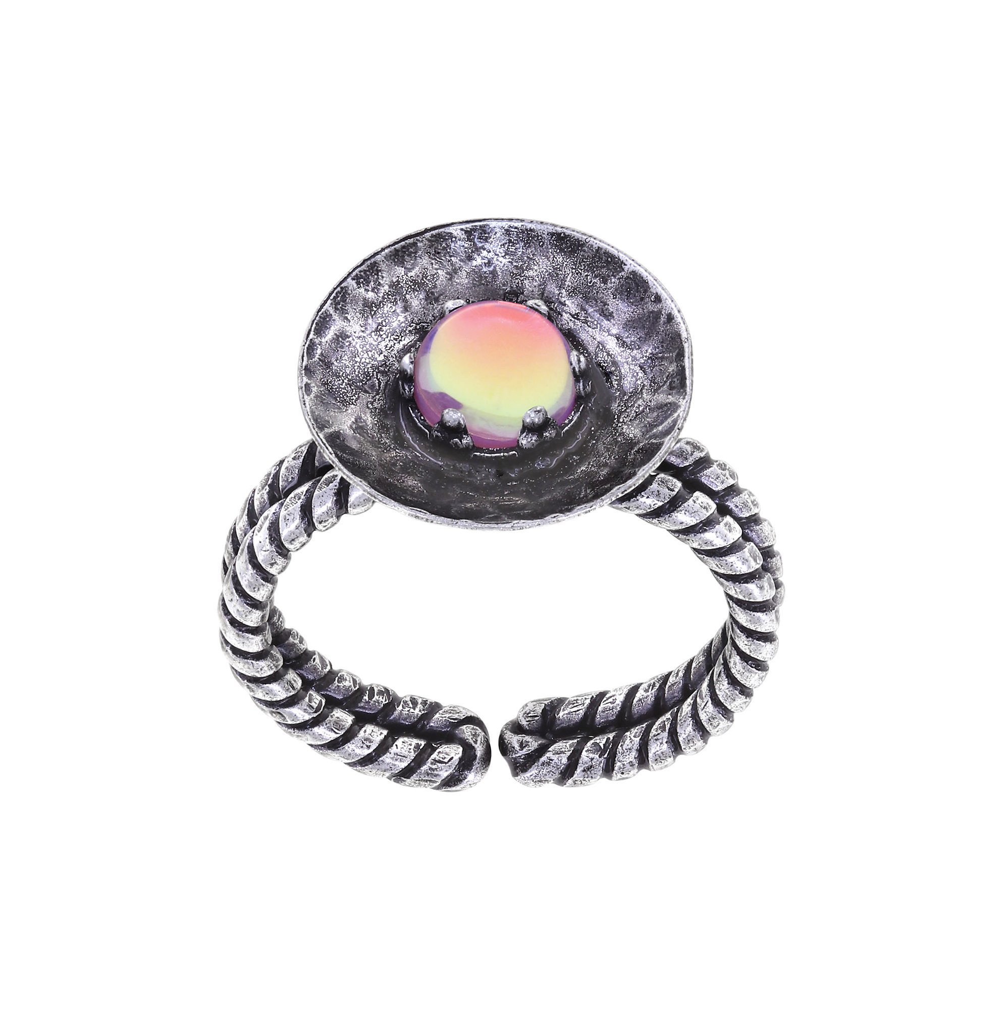 Bild für Ring Honey Drops in Space Pastell Multi  size 2XS