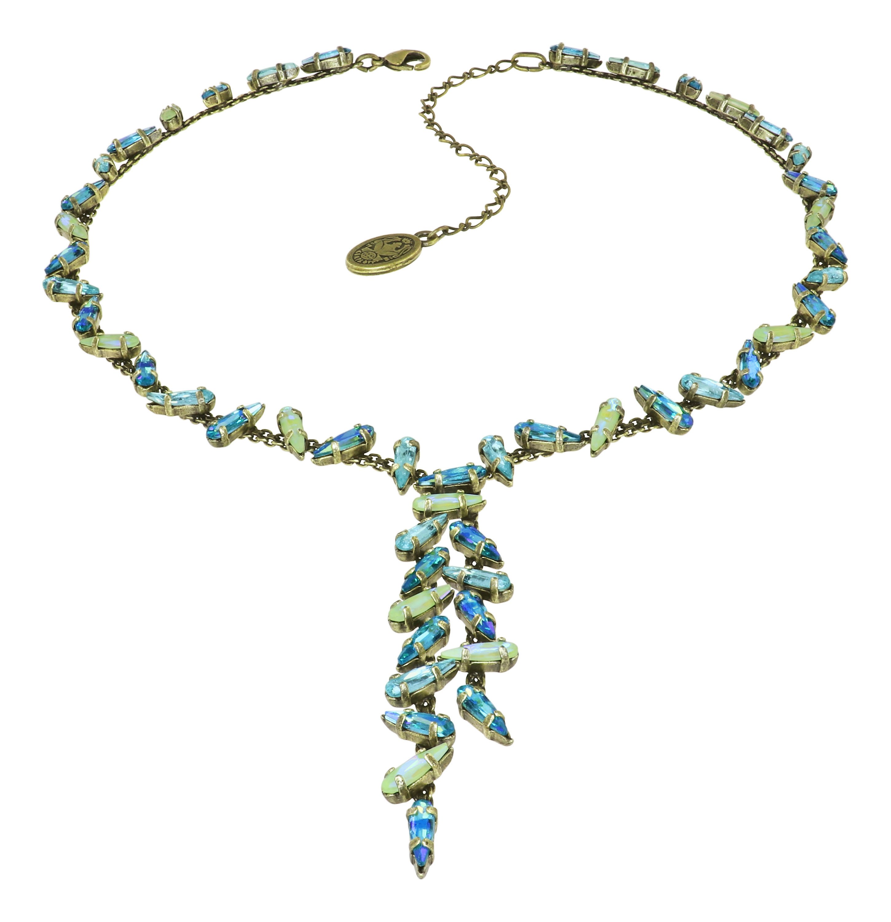 image pour Collier-Y Jumping Drops Vert  