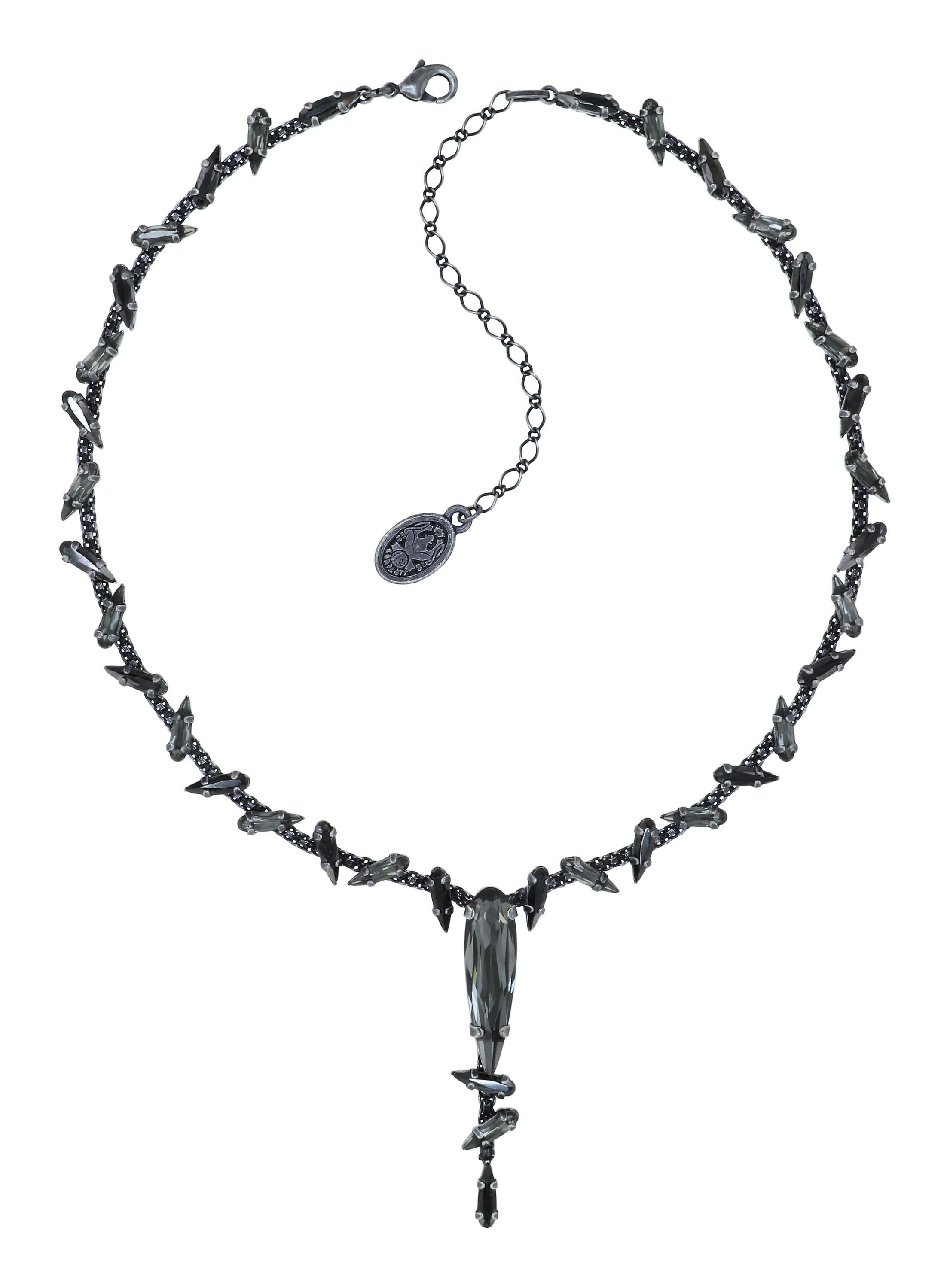 image for Necklace-Y Jumping Drops Black  