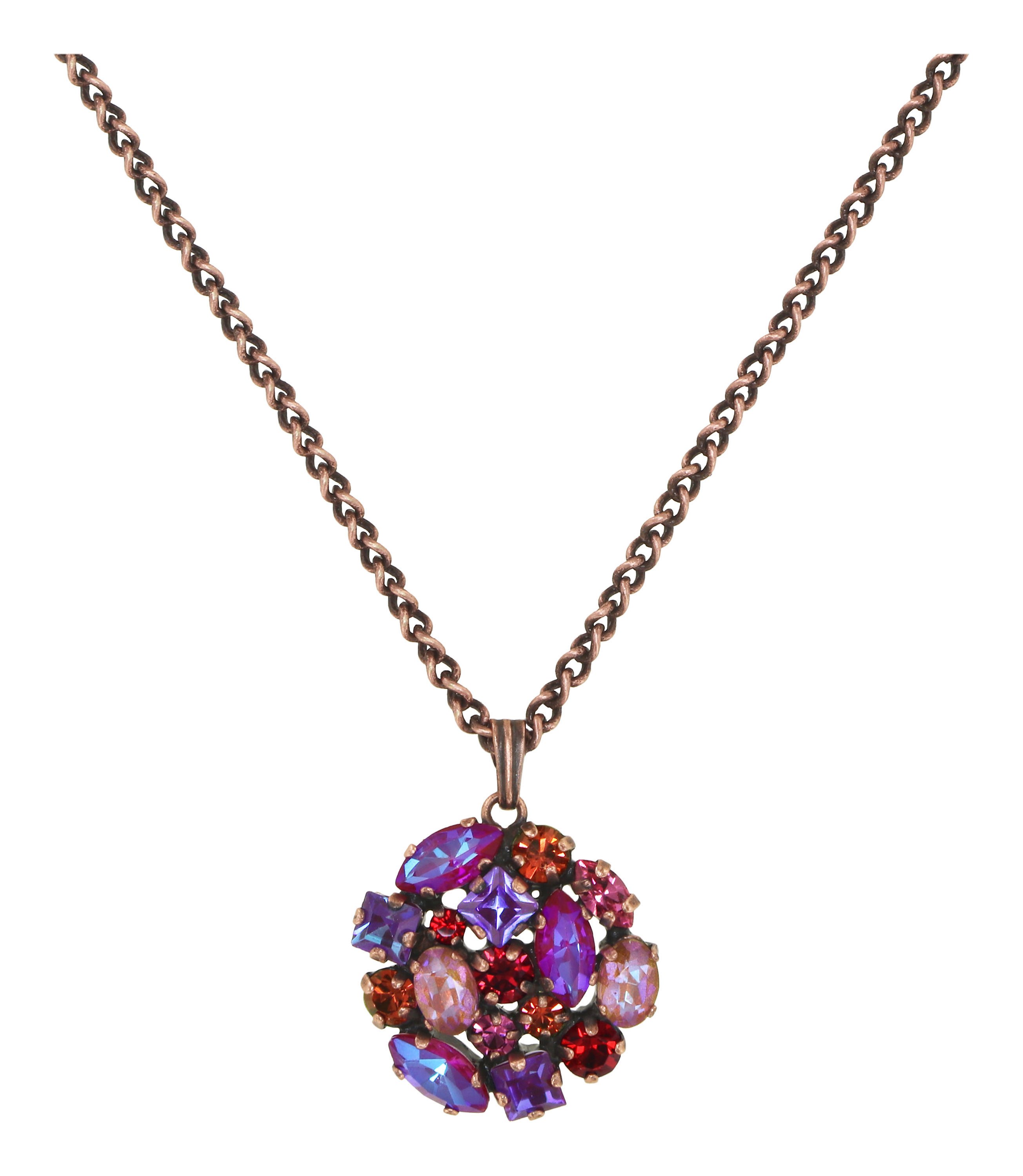 image for Necklace Pendant (Long) Ballroom Red / Pink  size S