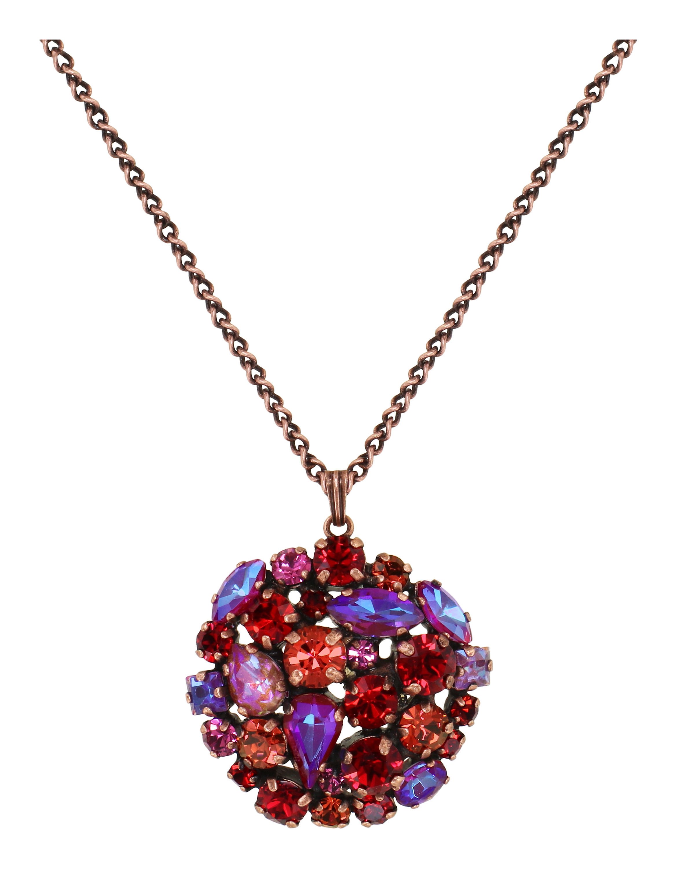 image pour Collier pendant Ballroom Rouge / Rose  size M
