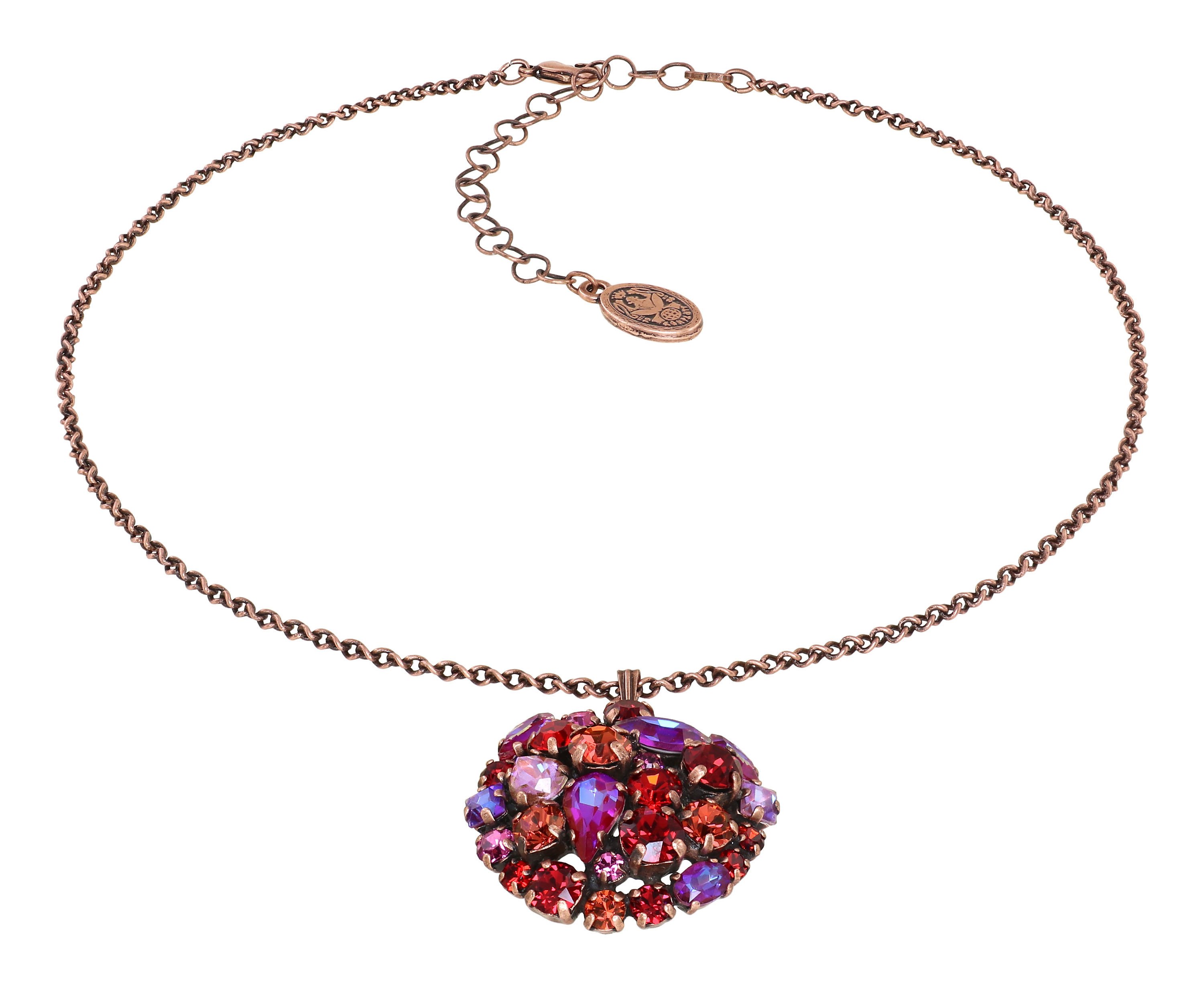 image pour Collier pendant Ballroom Rouge / Rose  size M