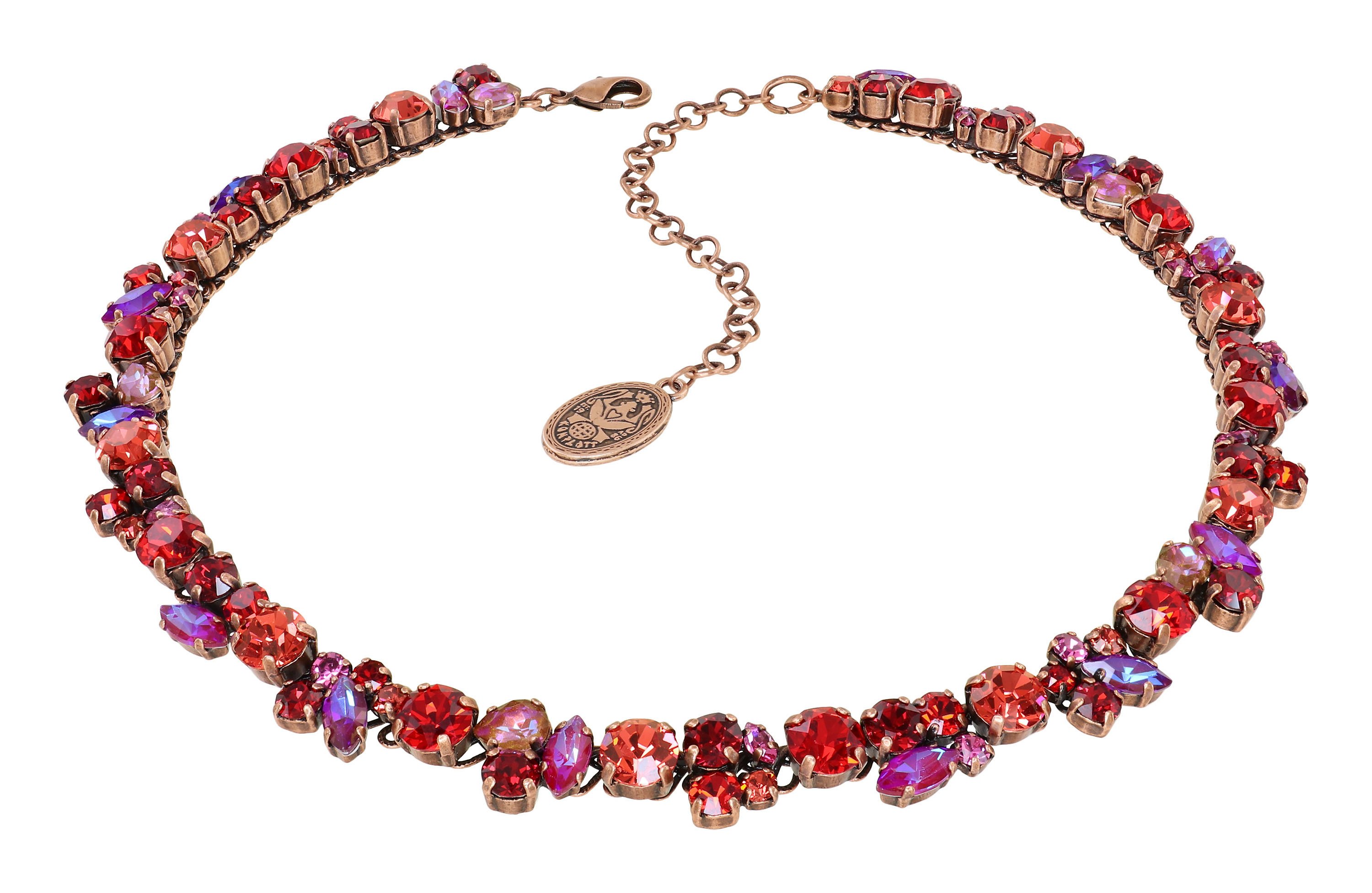 image pour Collier Ballroom Rouge / Rose  