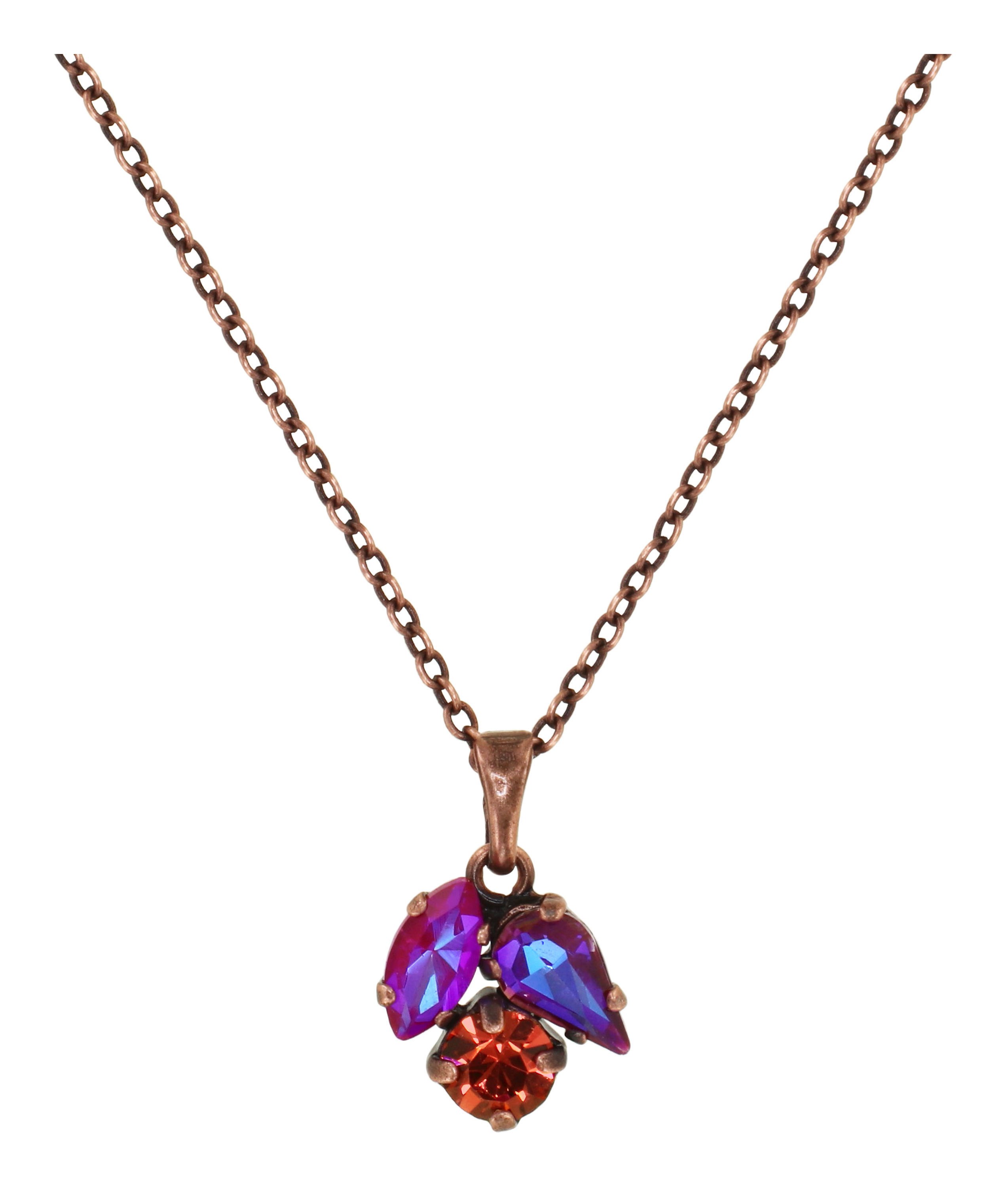 image for Necklace Pendant Ballroom Red / Pink  