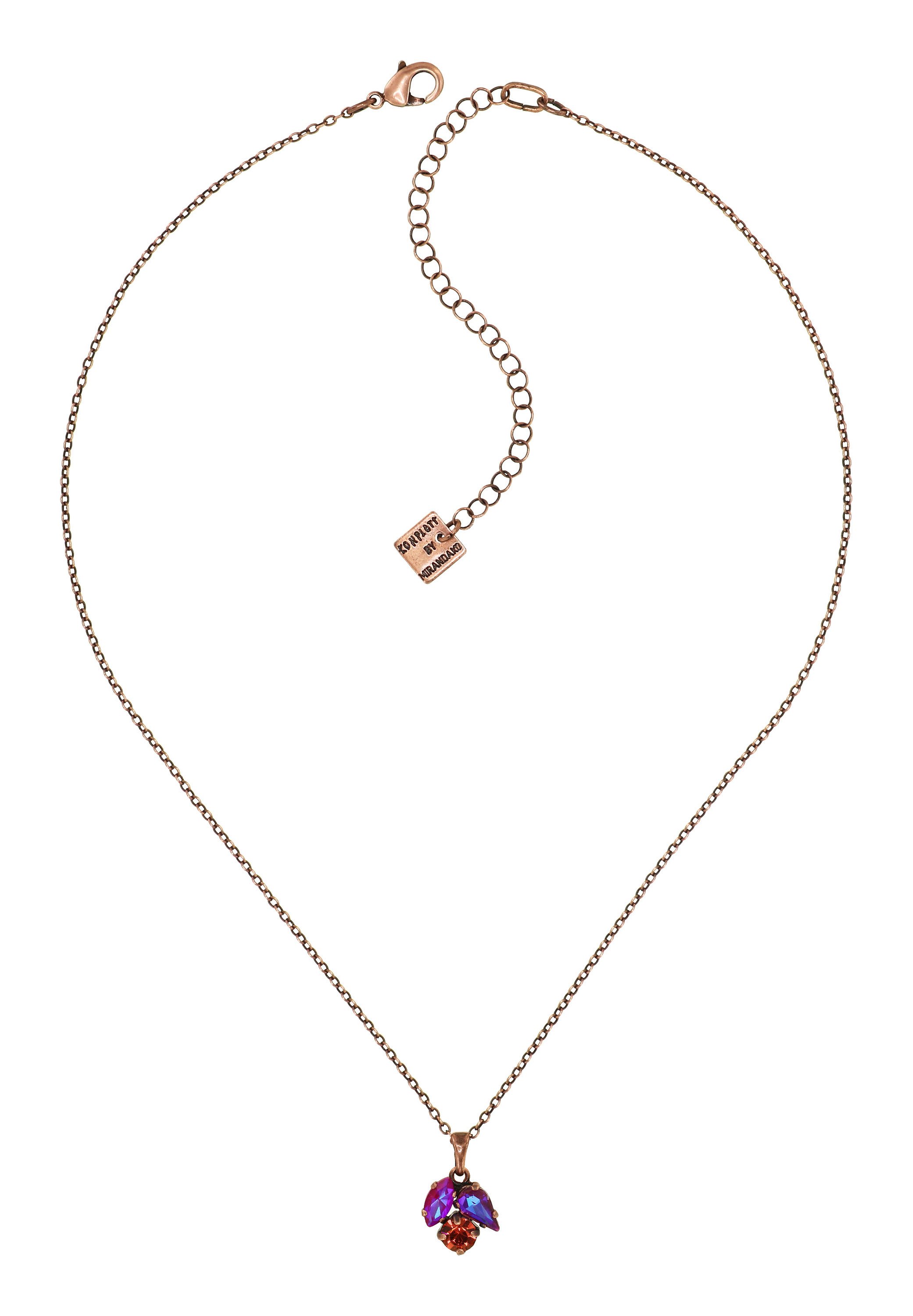 image for Necklace Pendant Ballroom Red / Pink  