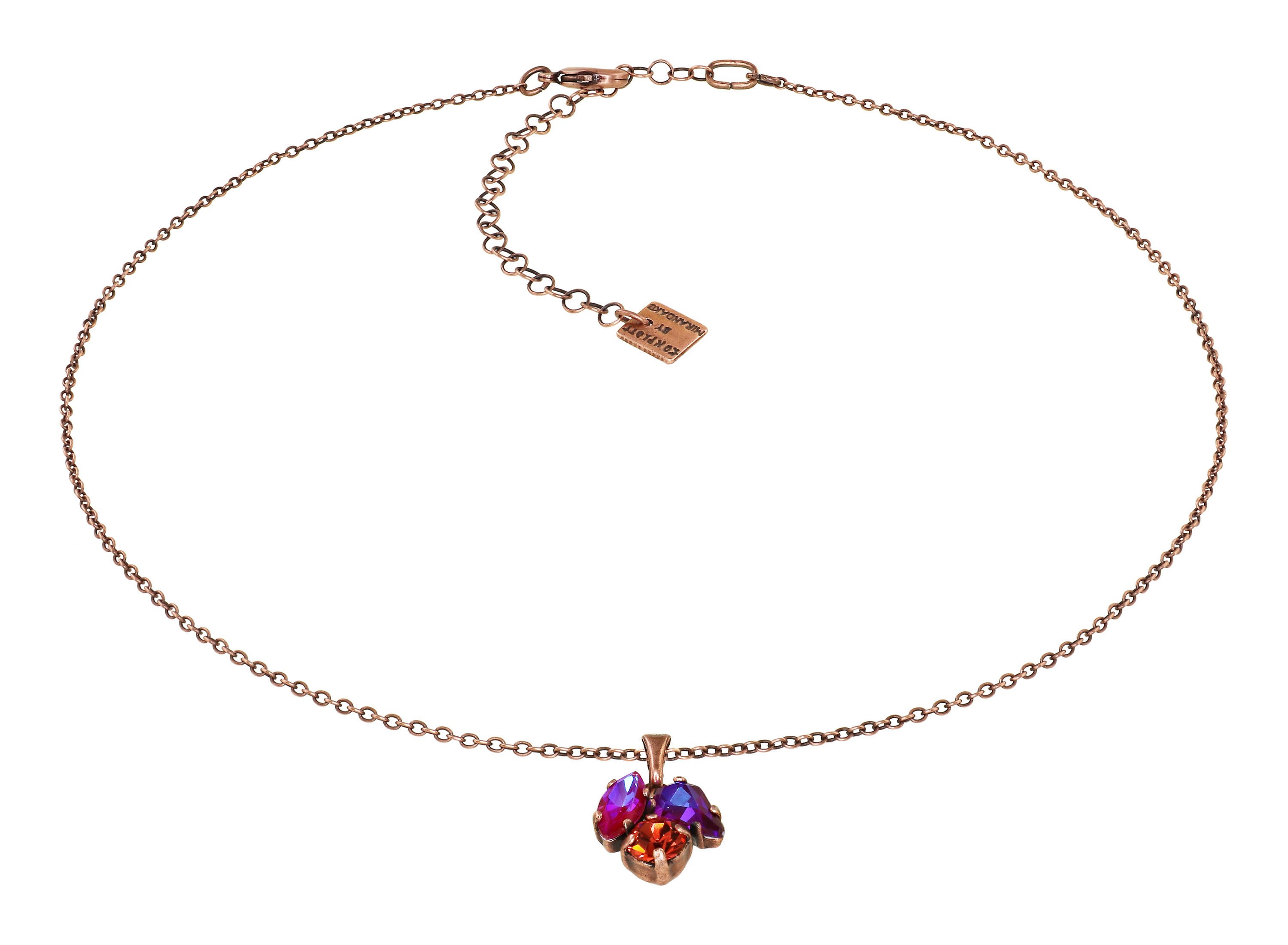 image for Necklace Pendant Ballroom Red / Pink  