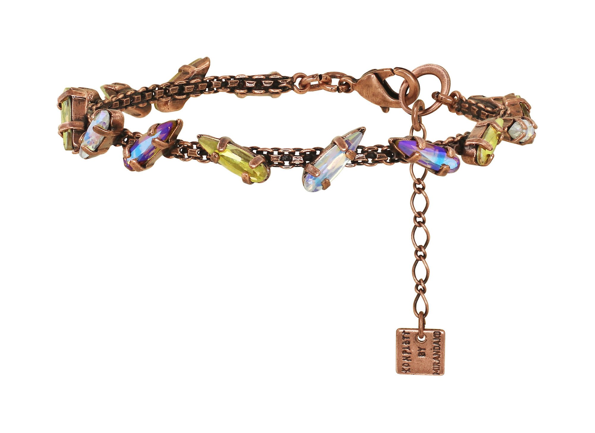 image pour Bracelet Jumping Drops Jaune / Lila  