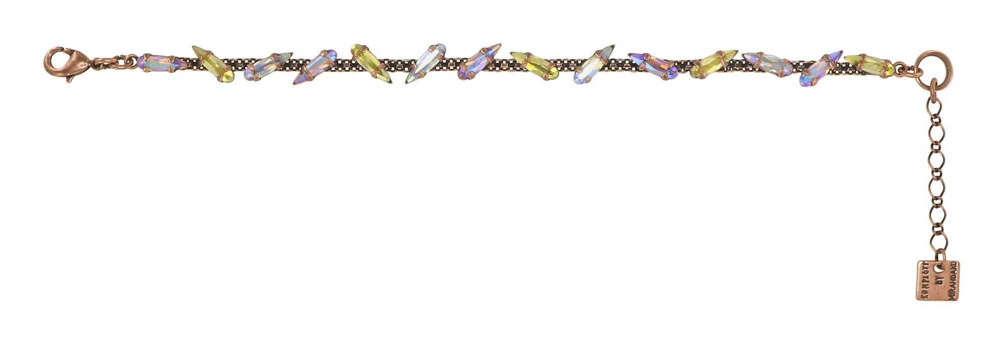 image pour Bracelet Jumping Drops Jaune / Lila  