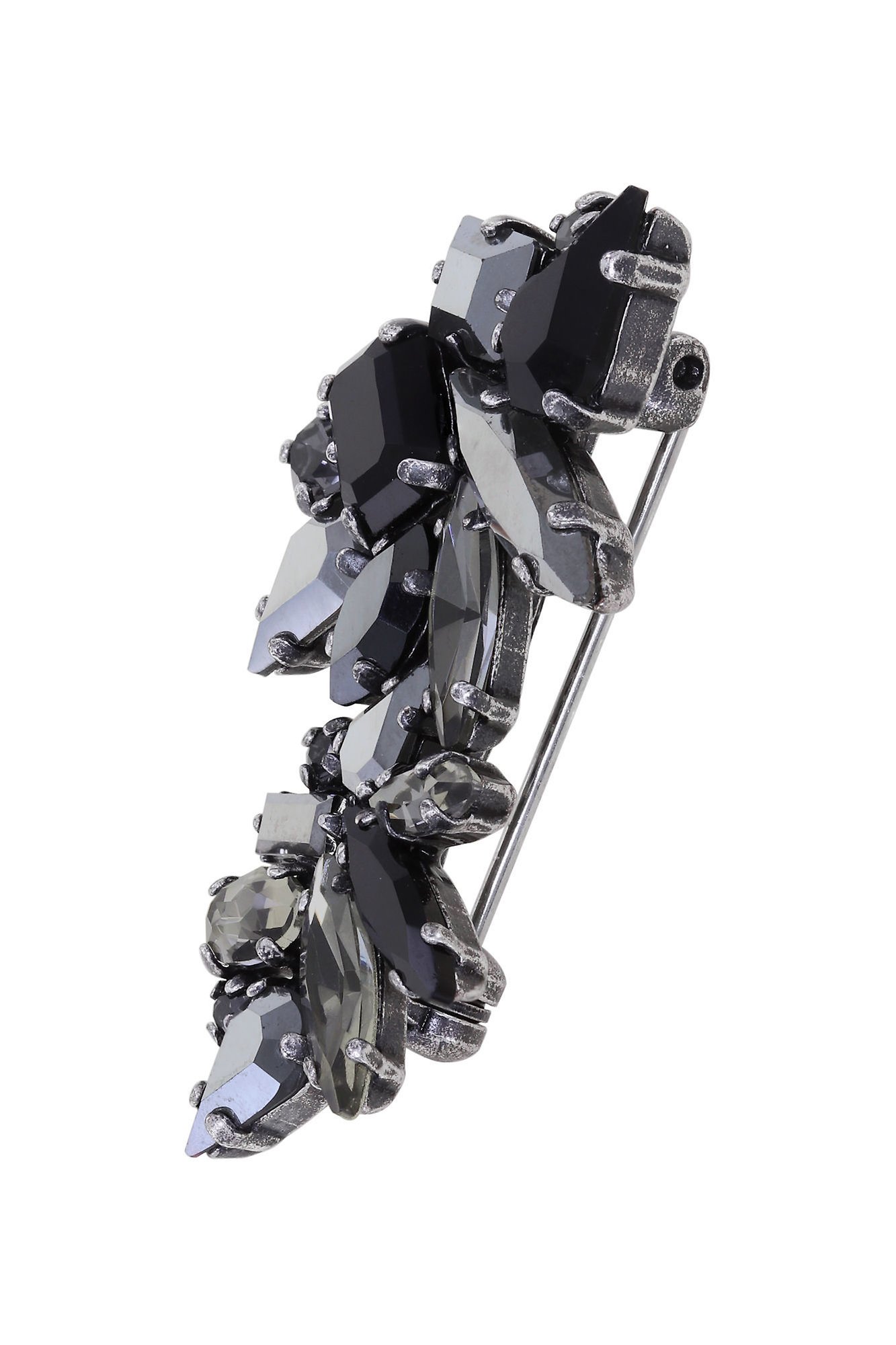 image for Brooch Love Letters Black  