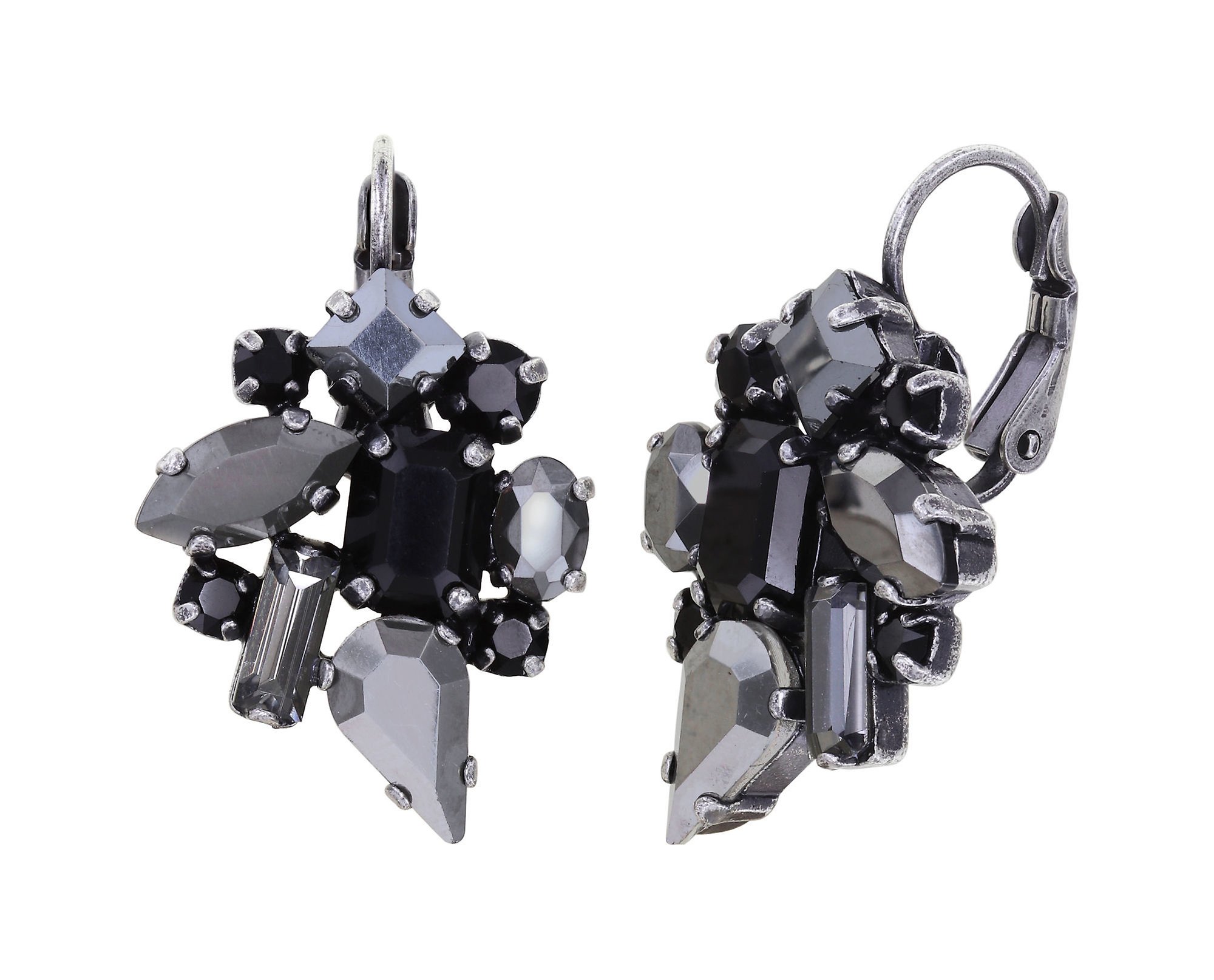 Kép Earring eurowire Love Letters Black  