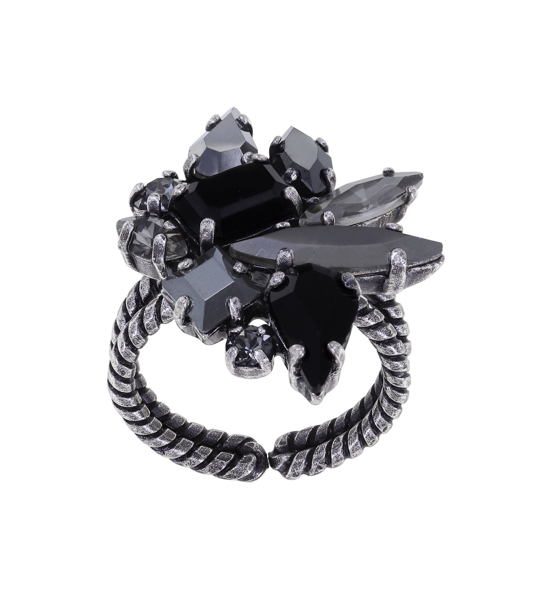 image for Ring Love Letters Black  
