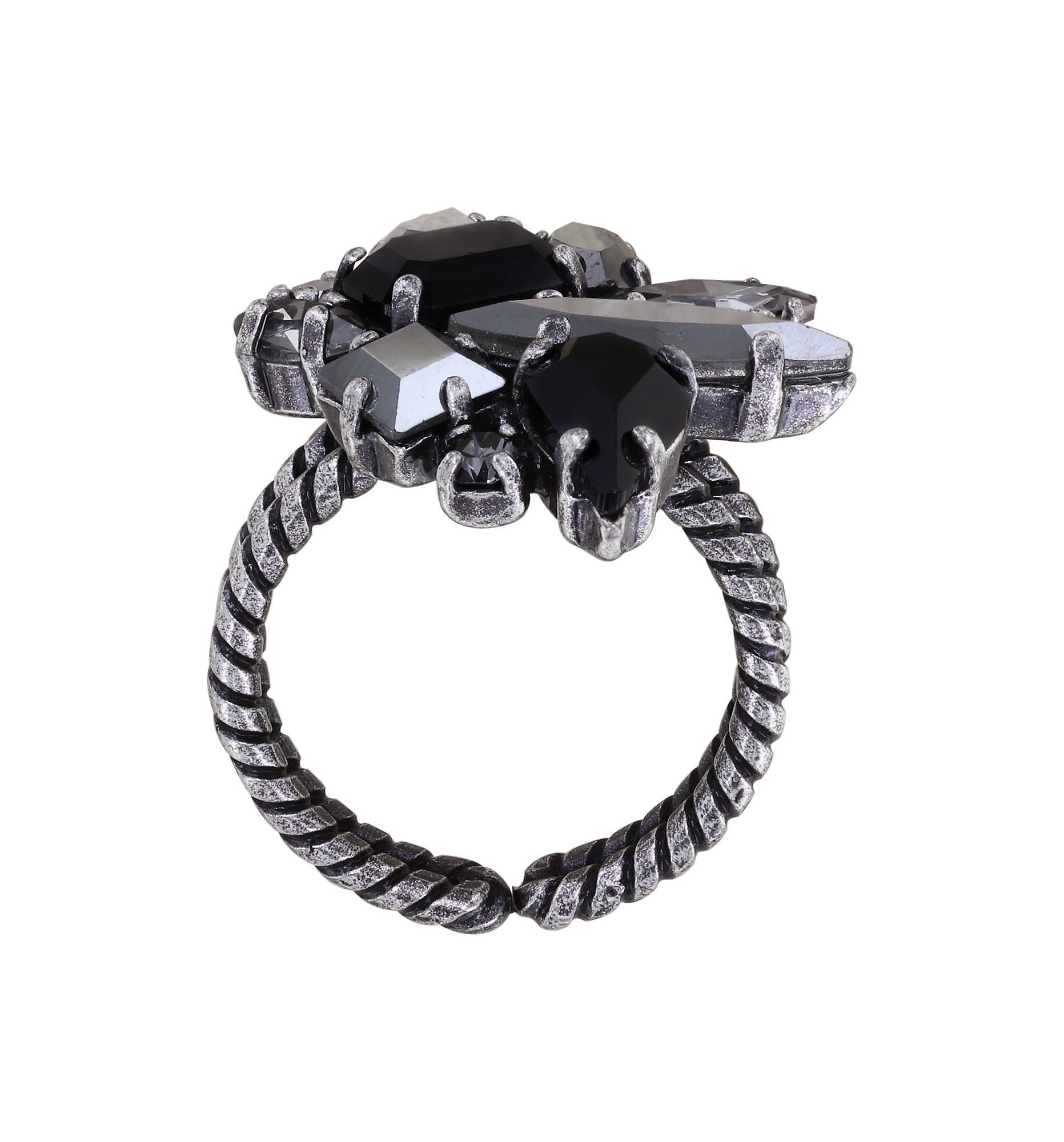 image for Ring Love Letters Black  