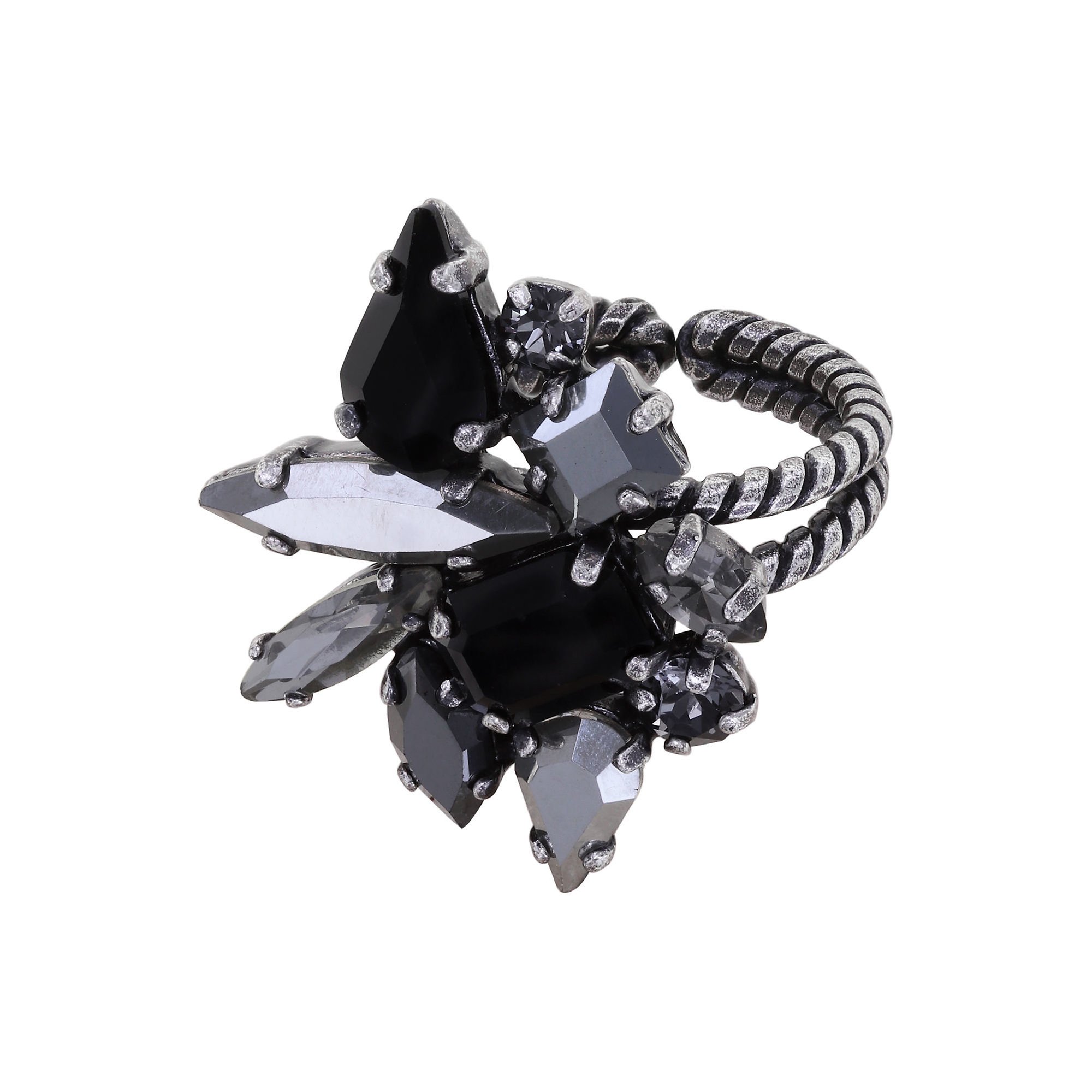 image for Ring Love Letters Black  