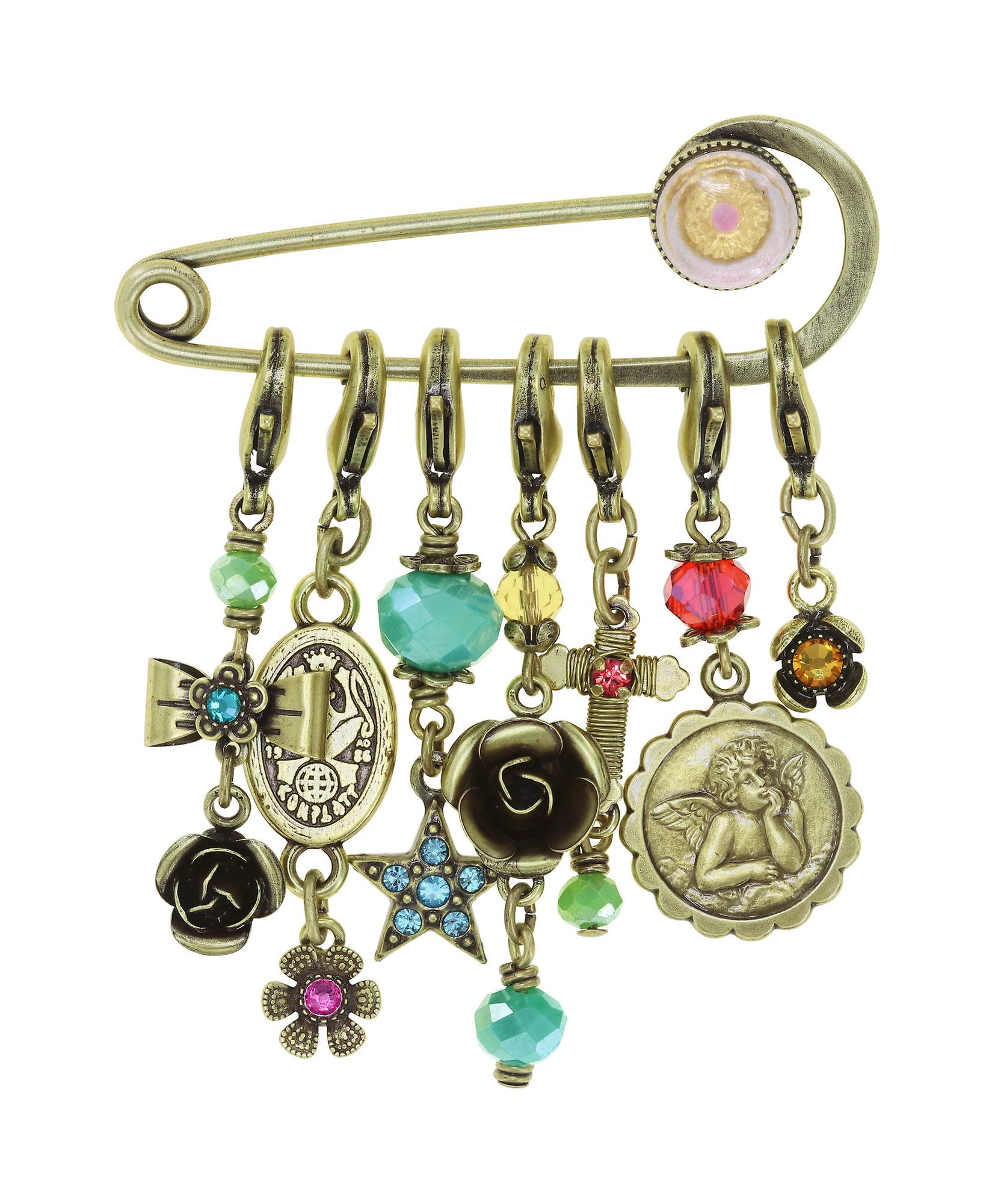 image for Brooch Love, Hope and Destiny Multi  