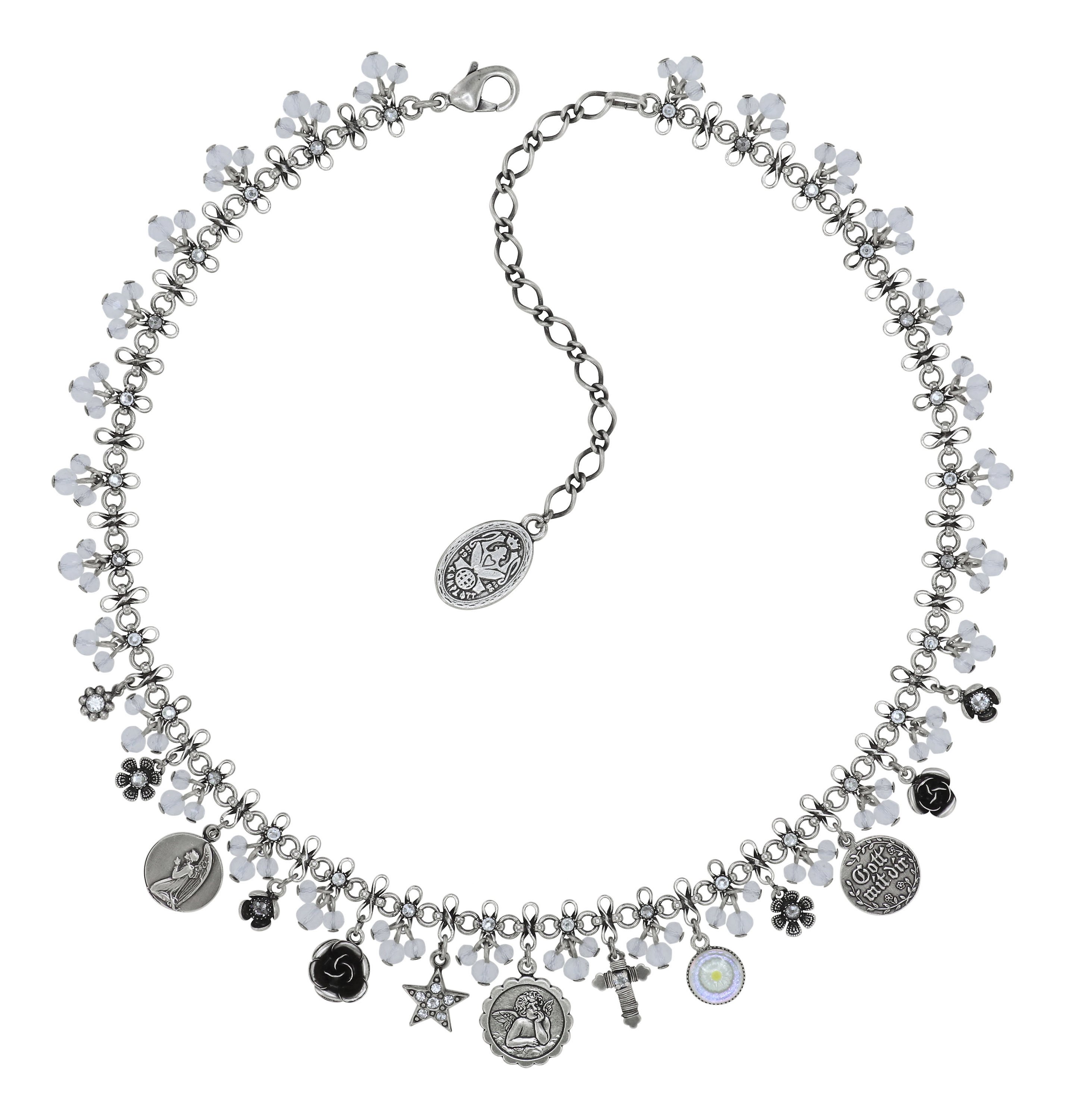 image for Necklace Love, Hope and Destiny White  