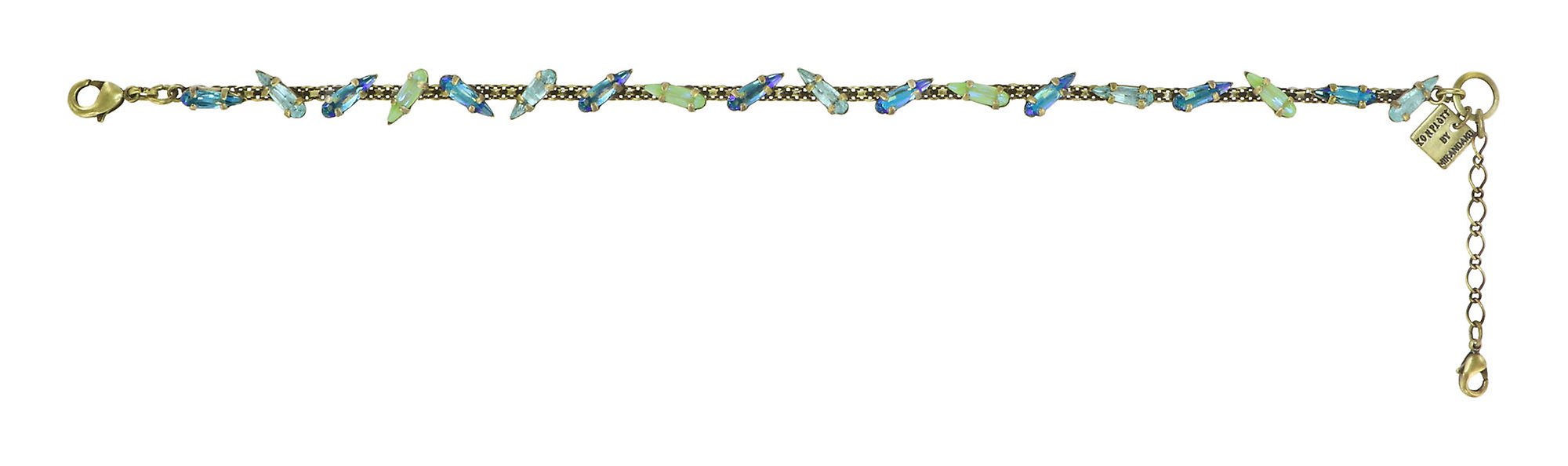 image for Anklet Jumping Drops Green  