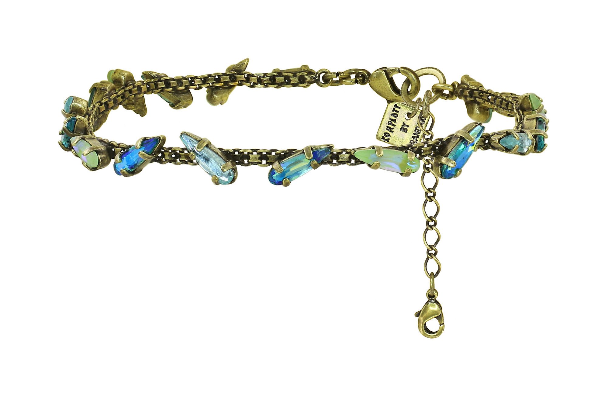 image for Anklet Jumping Drops Green  