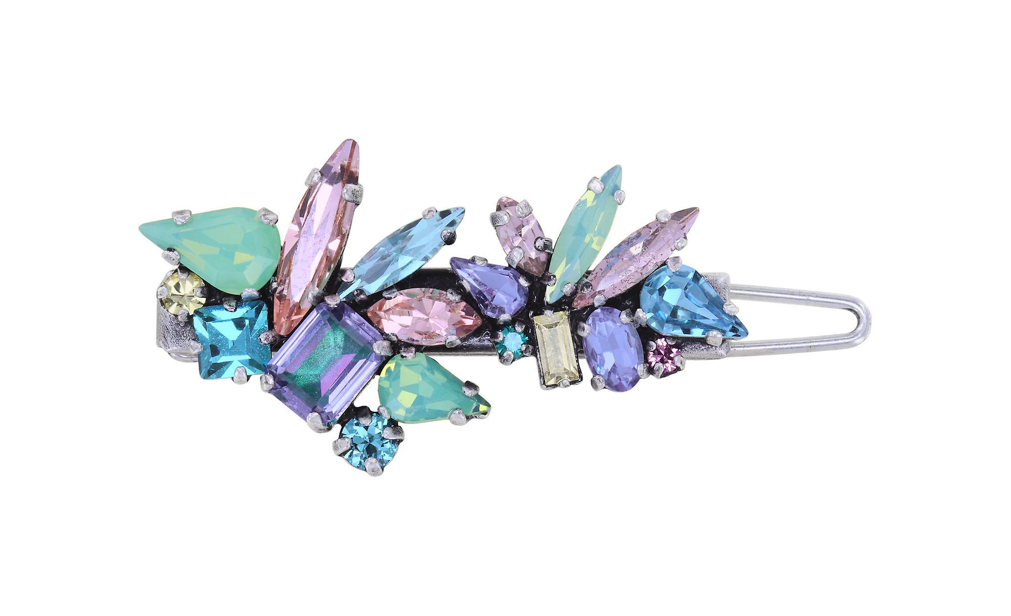 image pour Barrette Love Letters Multi Pastel  