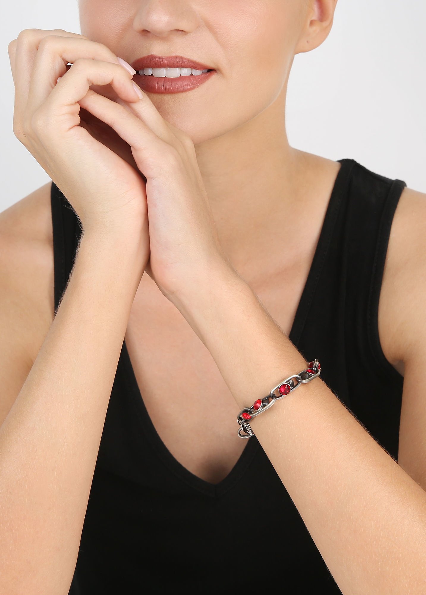 Bild für Armband Glam Rock Rot  